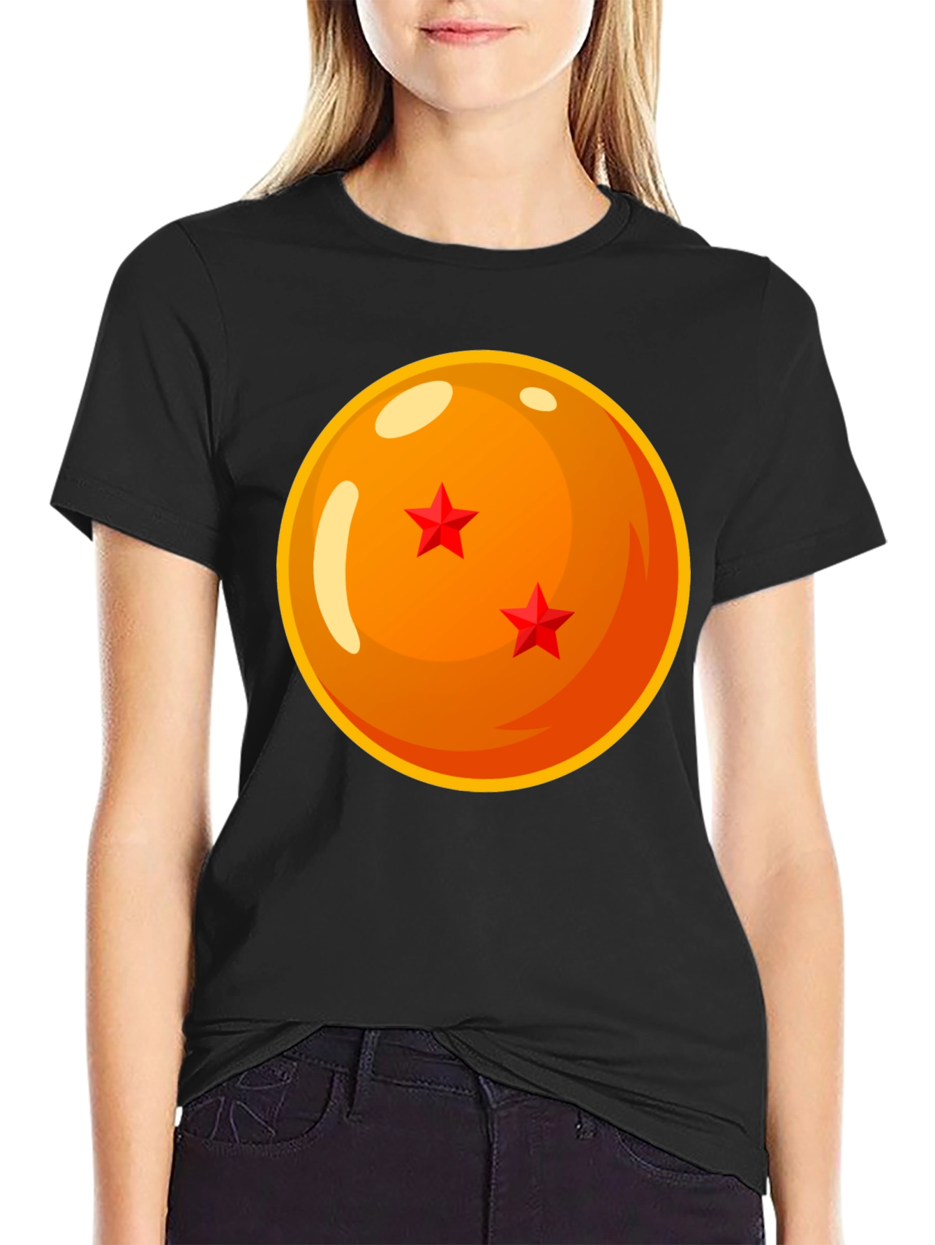 Dragon Ball Z Three-Star Ball Graphic T-Shirt
