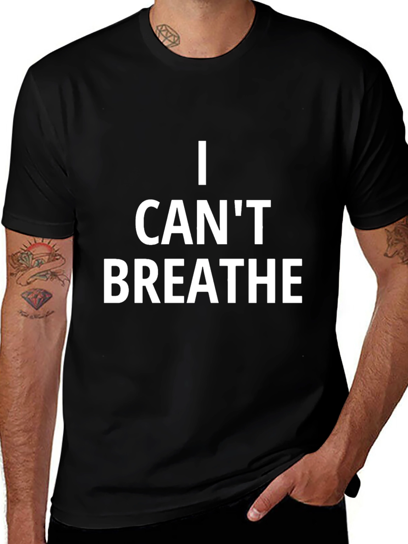 I Cant Breathe Graphic Tee