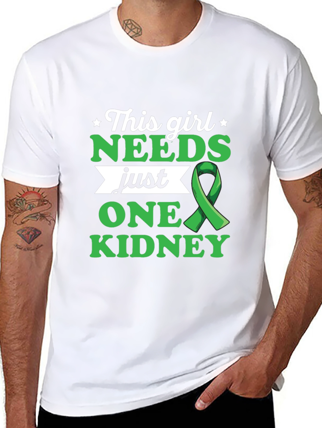 Needs One Kidney Awareness T-Shirt