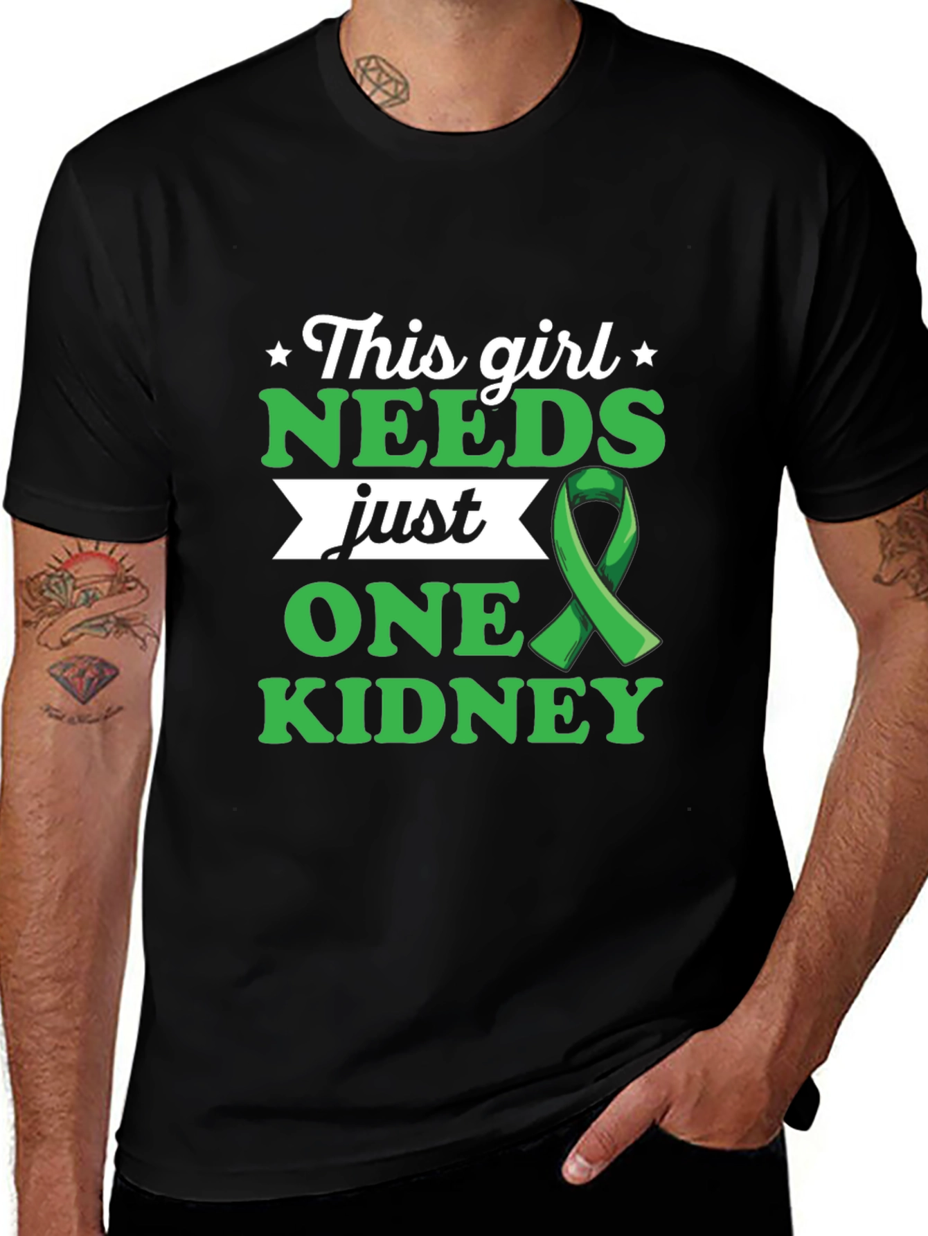 Needs One Kidney Awareness T-Shirt