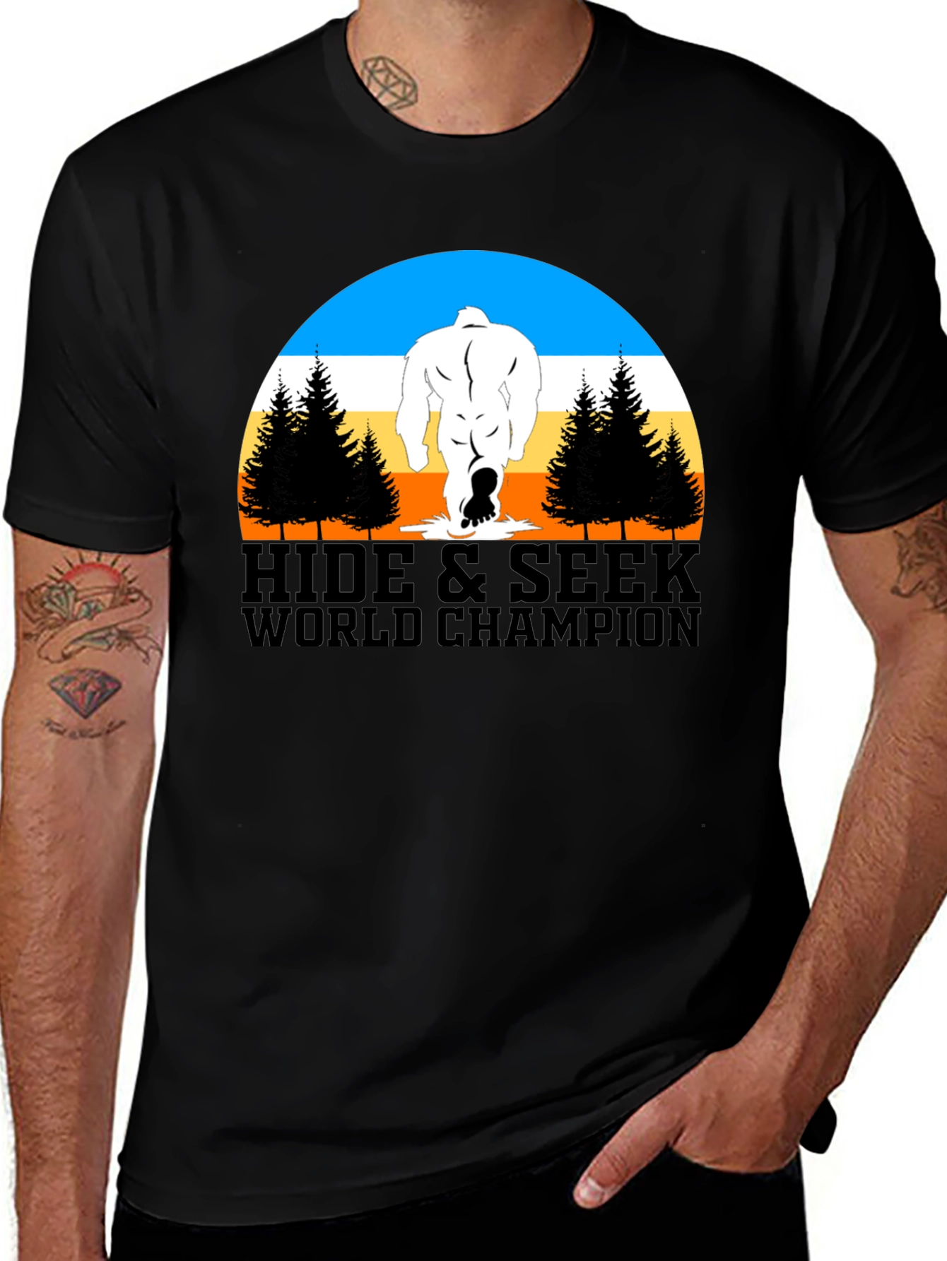 Hide & Seek World Champion Bigfoot T-Shirt