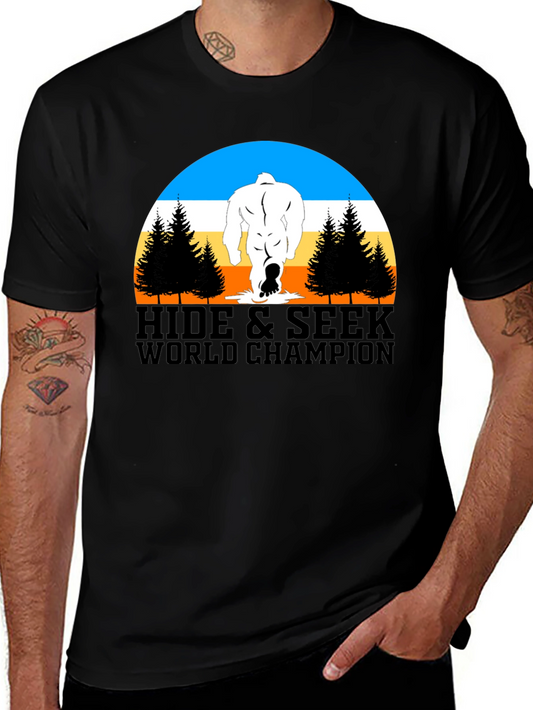 Hide & Seek World Champion Bigfoot T-Shirt