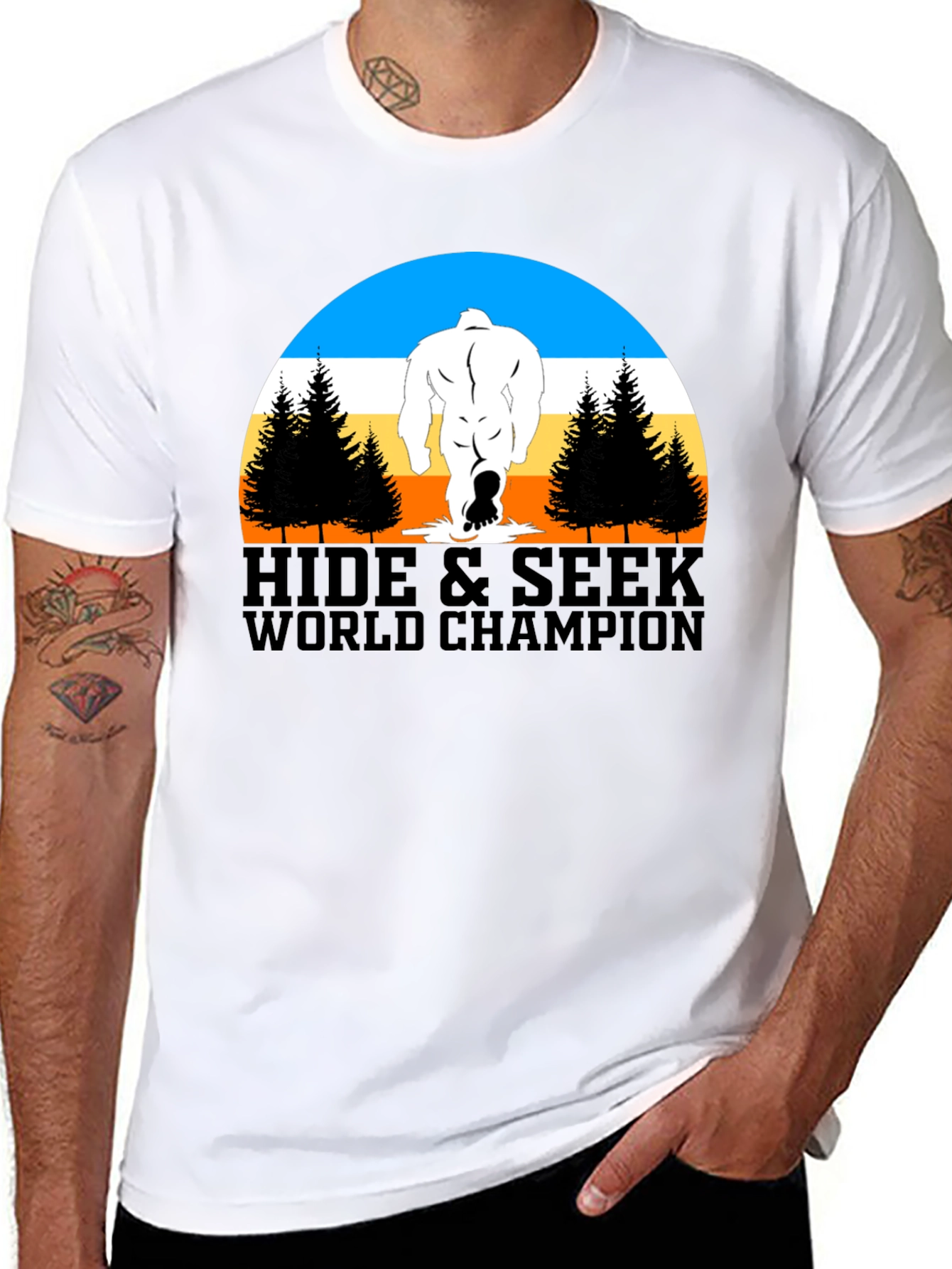 Hide & Seek World Champion Bigfoot T-Shirt