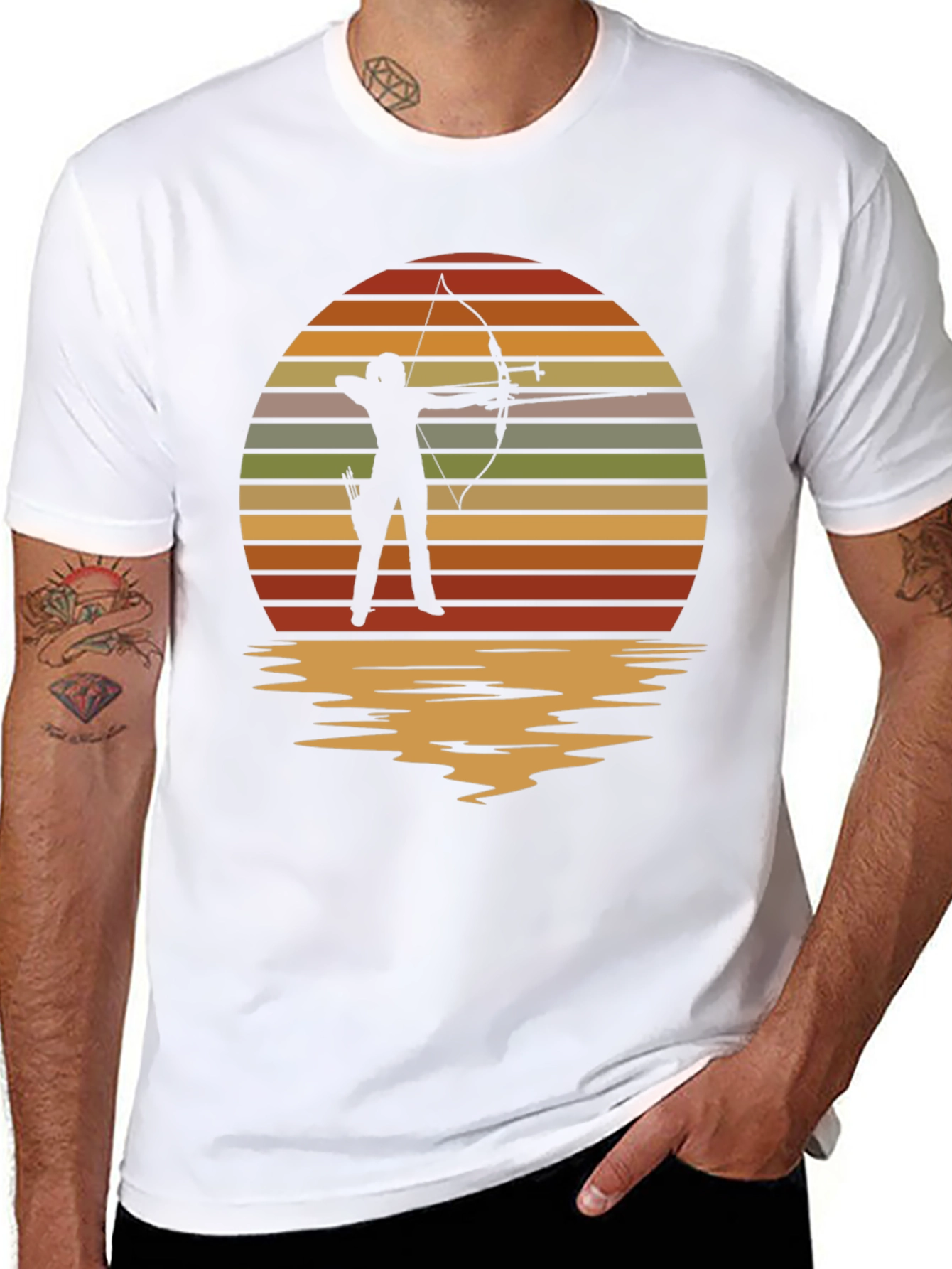 Archer Sunset T-Shirt | Archery Lover Tee