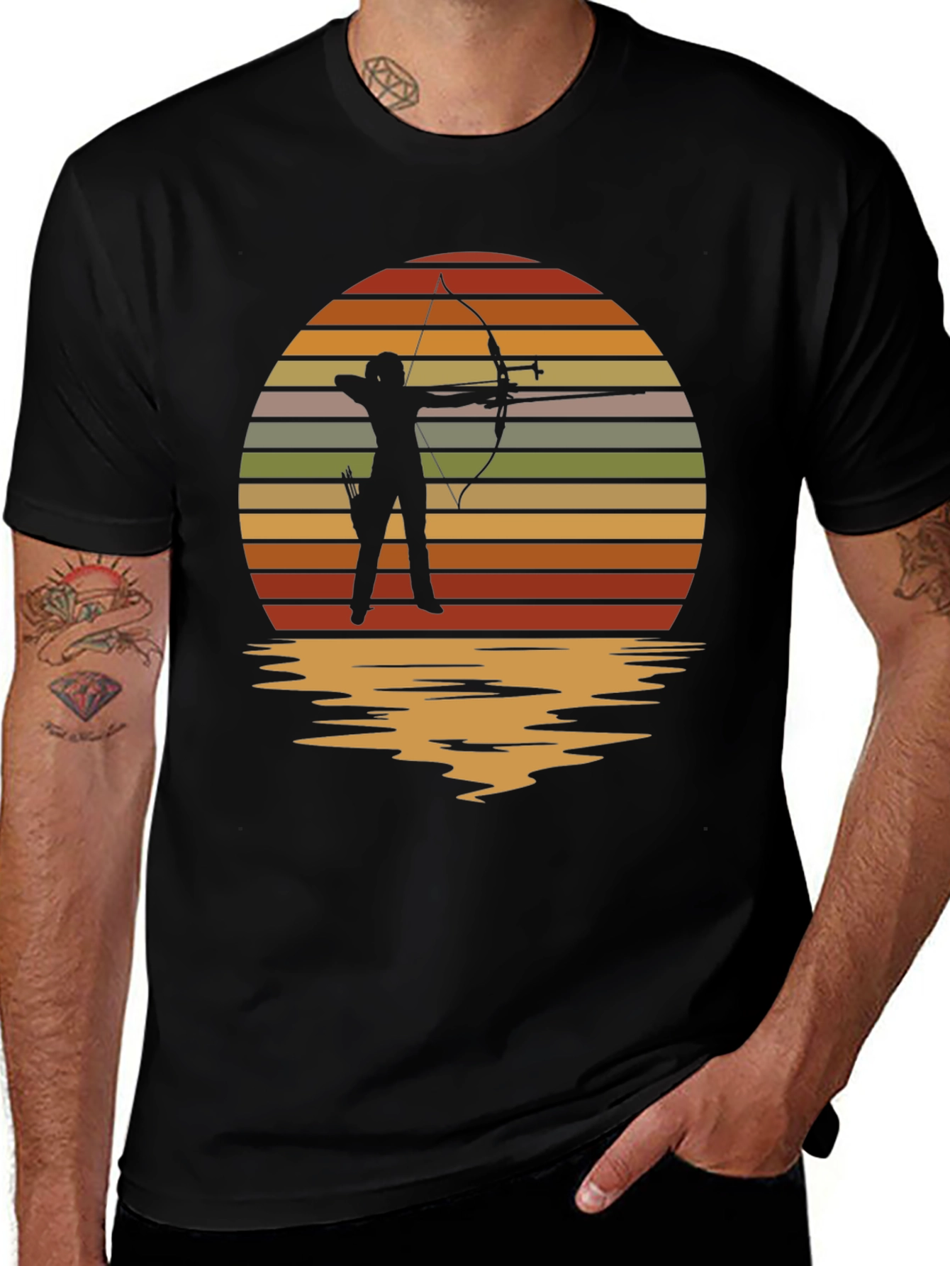 Archer Sunset T-Shirt | Archery Lover Tee