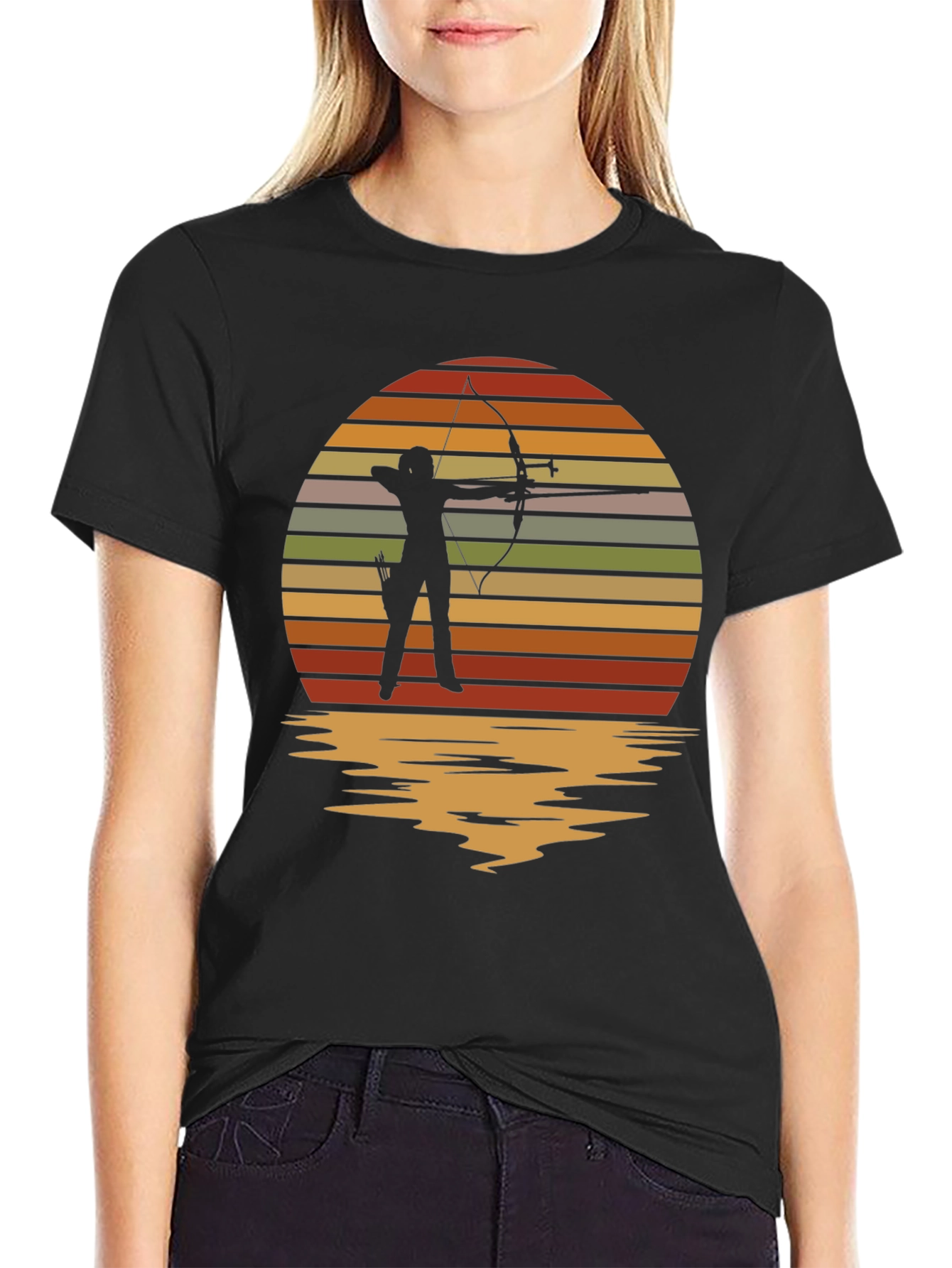Archer Sunset T-Shirt | Archery Lover Tee
