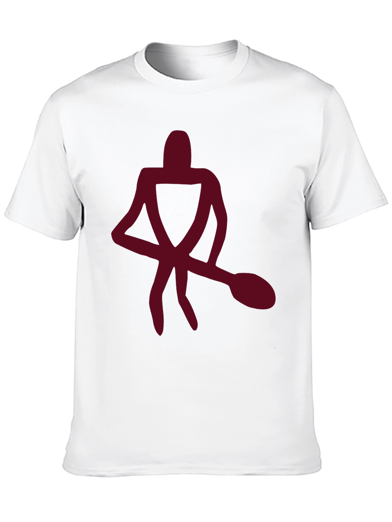 Abstract Figure Graphic Tee - Casual Comfort