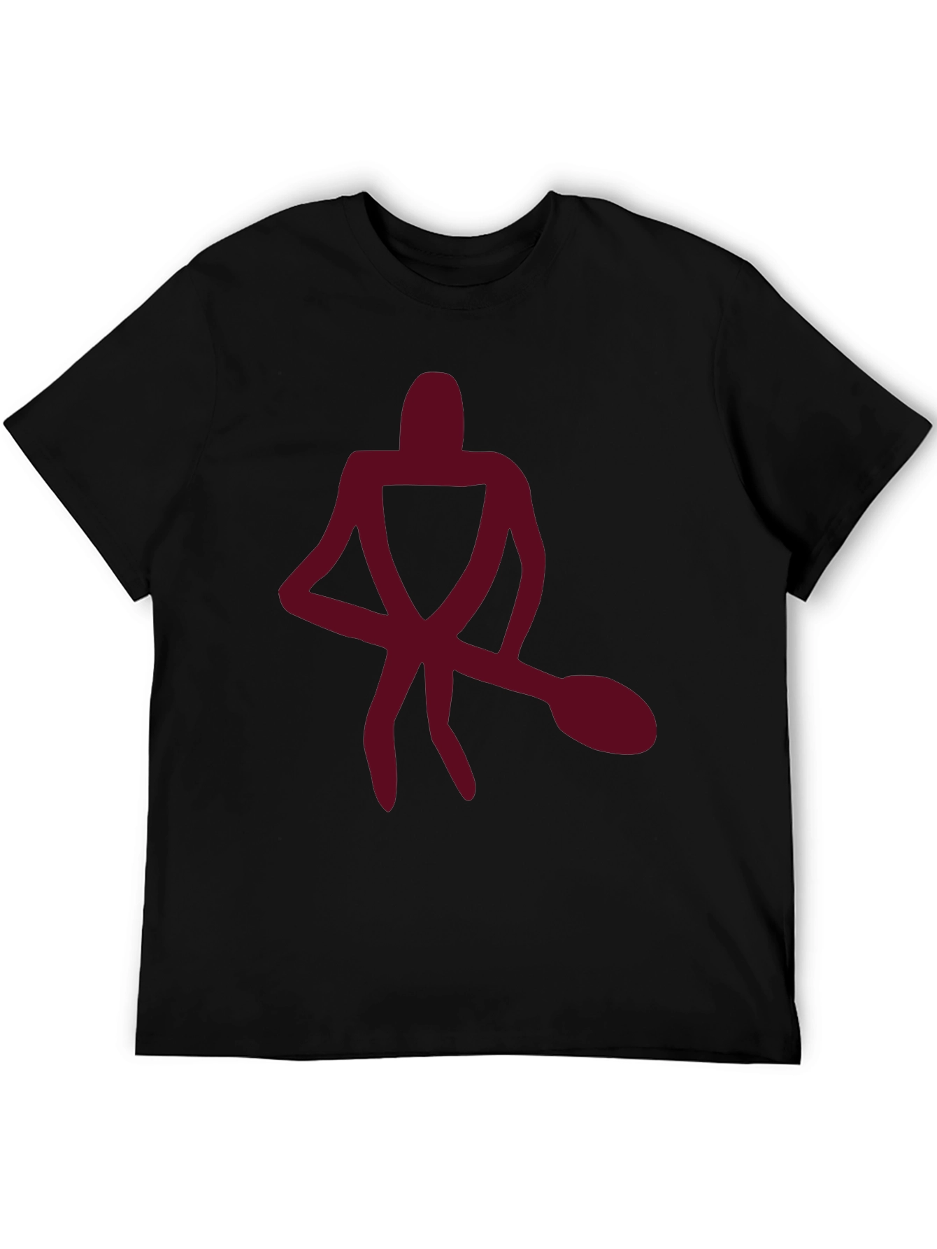 Abstract Figure Graphic Tee - Casual Comfort