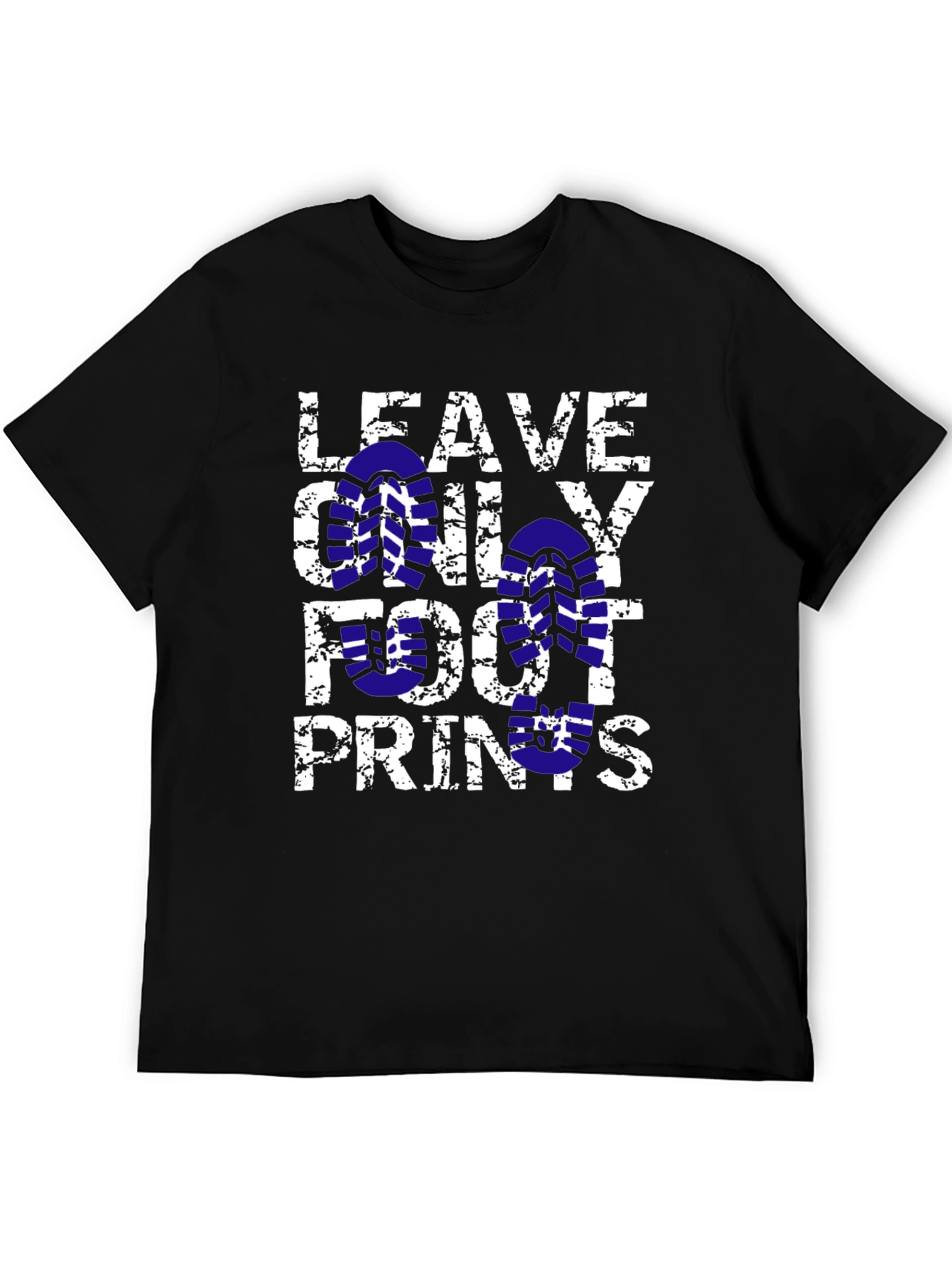 Leave Only Footprints Graphic Tee