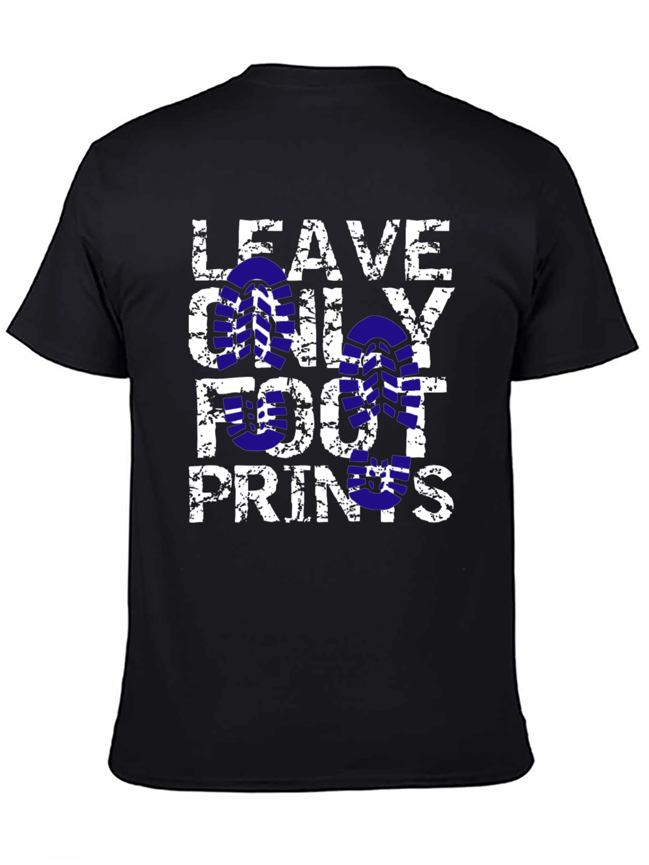 Leave Only Footprints Graphic Tee