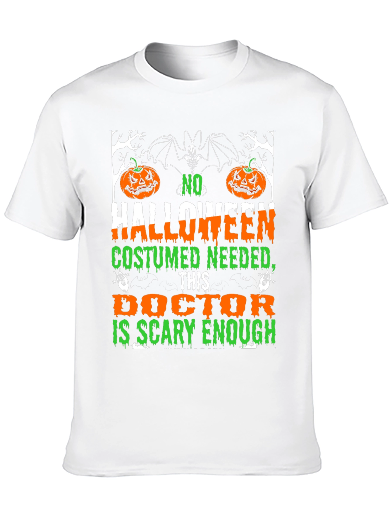 Halloween Doctor T-Shirt - Scary Enough Costume Tee