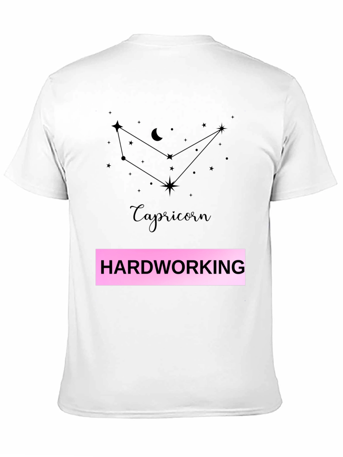 Capricorn Hardworking Zodiac Graphic Tee