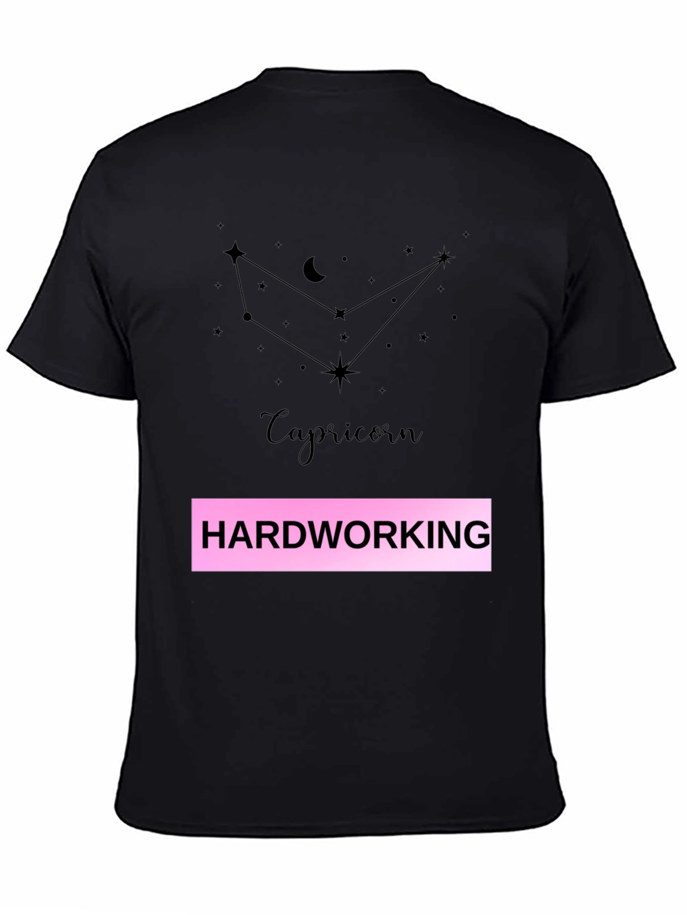 Capricorn Hardworking Zodiac Graphic Tee