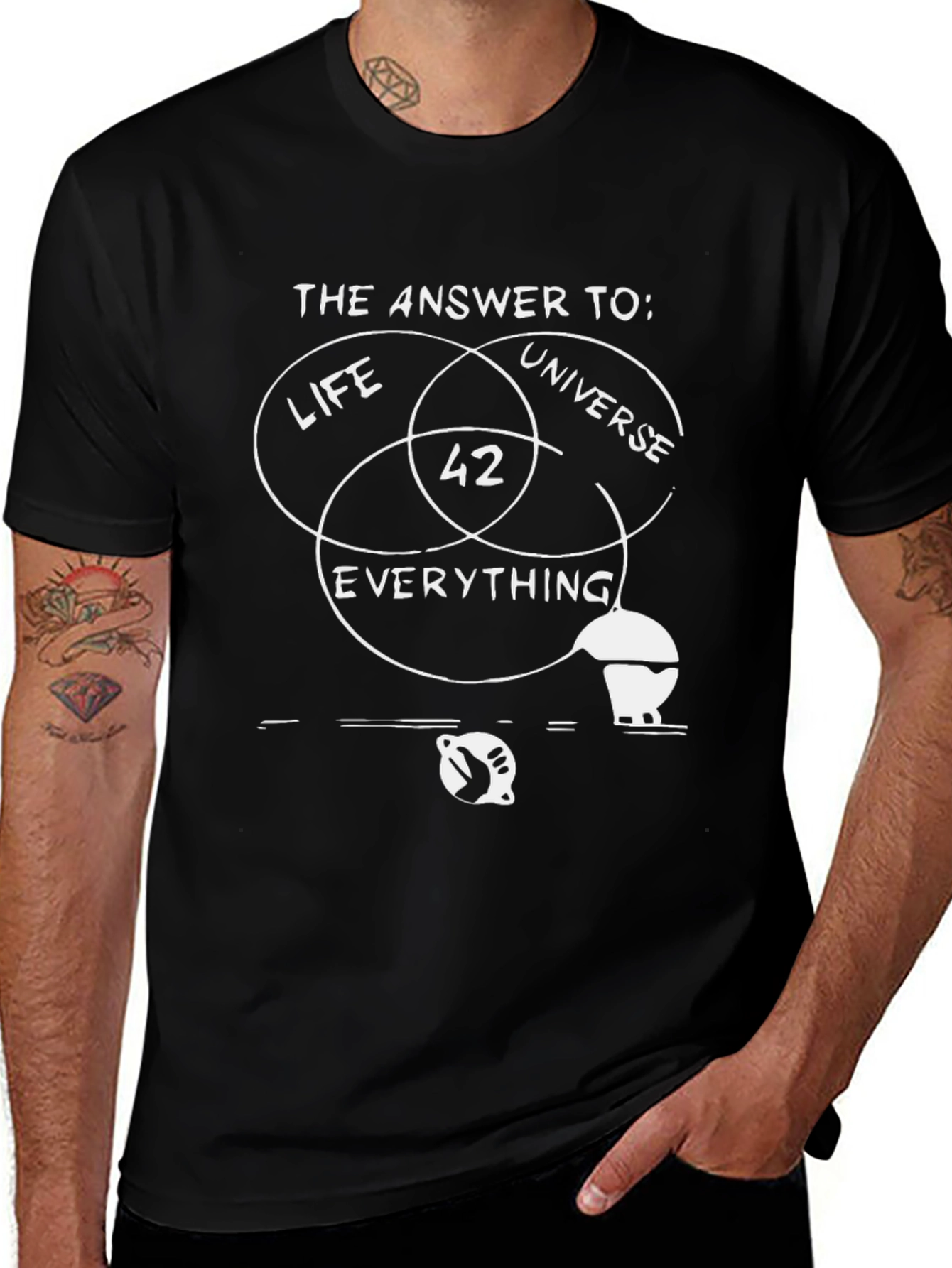 The Answer is 42 Graphic T-Shirt
