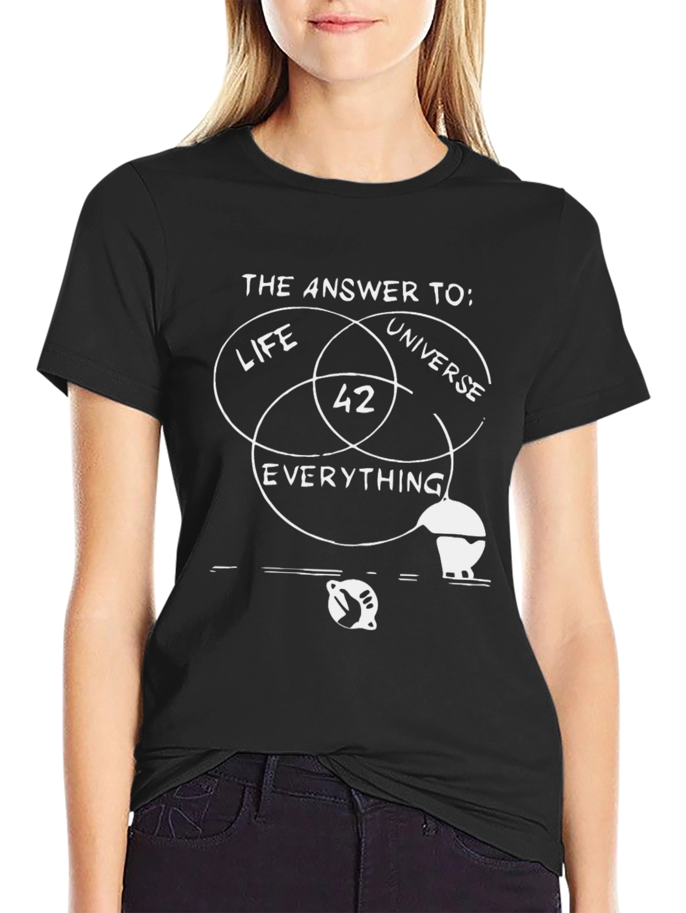 The Answer is 42 Graphic T-Shirt