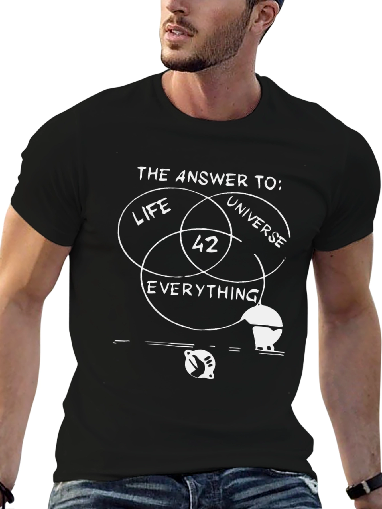 The Answer is 42 Graphic T-Shirt