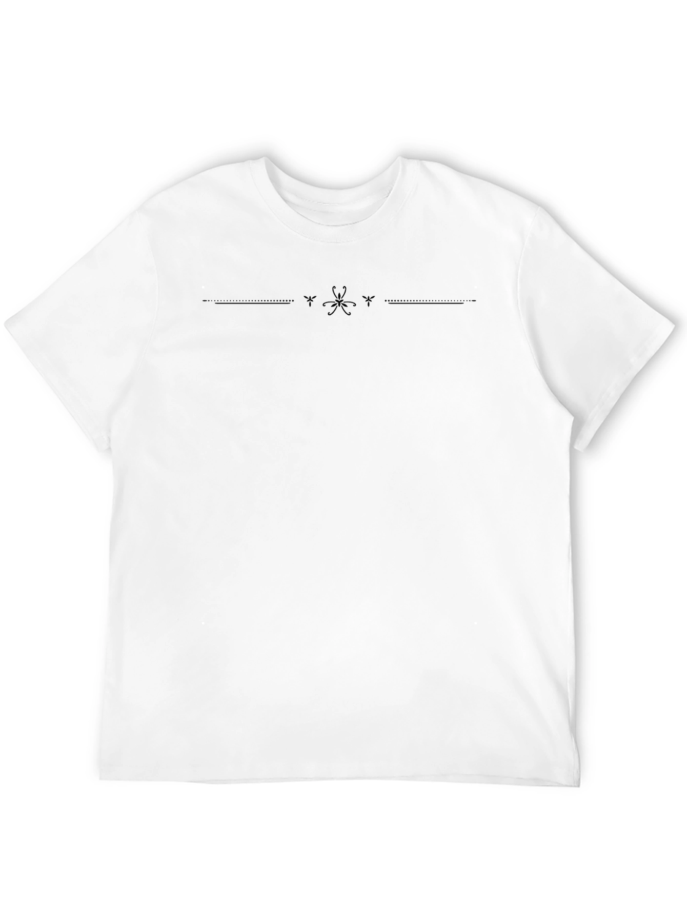 Minimalist Black Graphic Print T-Shirt