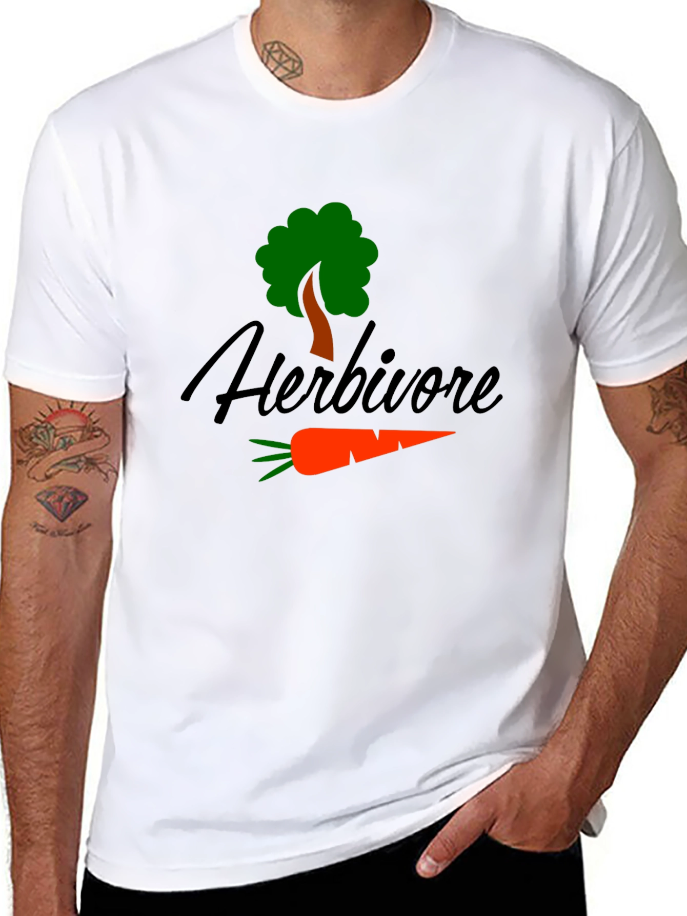 Herbivore Graphic T-Shirt - Vegan Friendly Tee