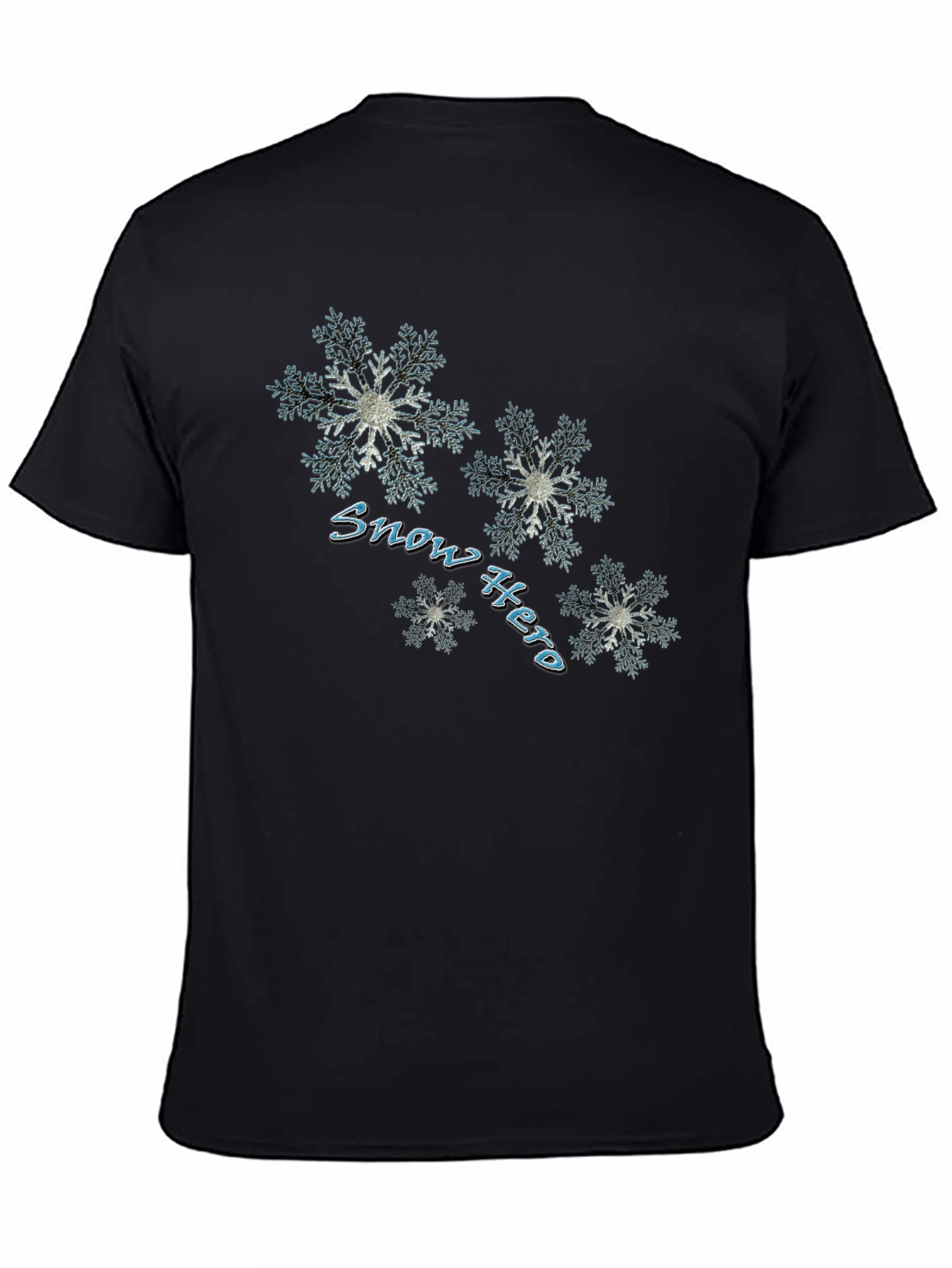 Snow Hero Graphic Print Tee