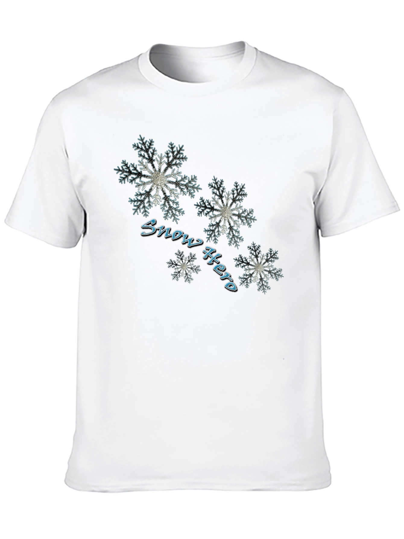 Snow Hero Graphic Print Tee