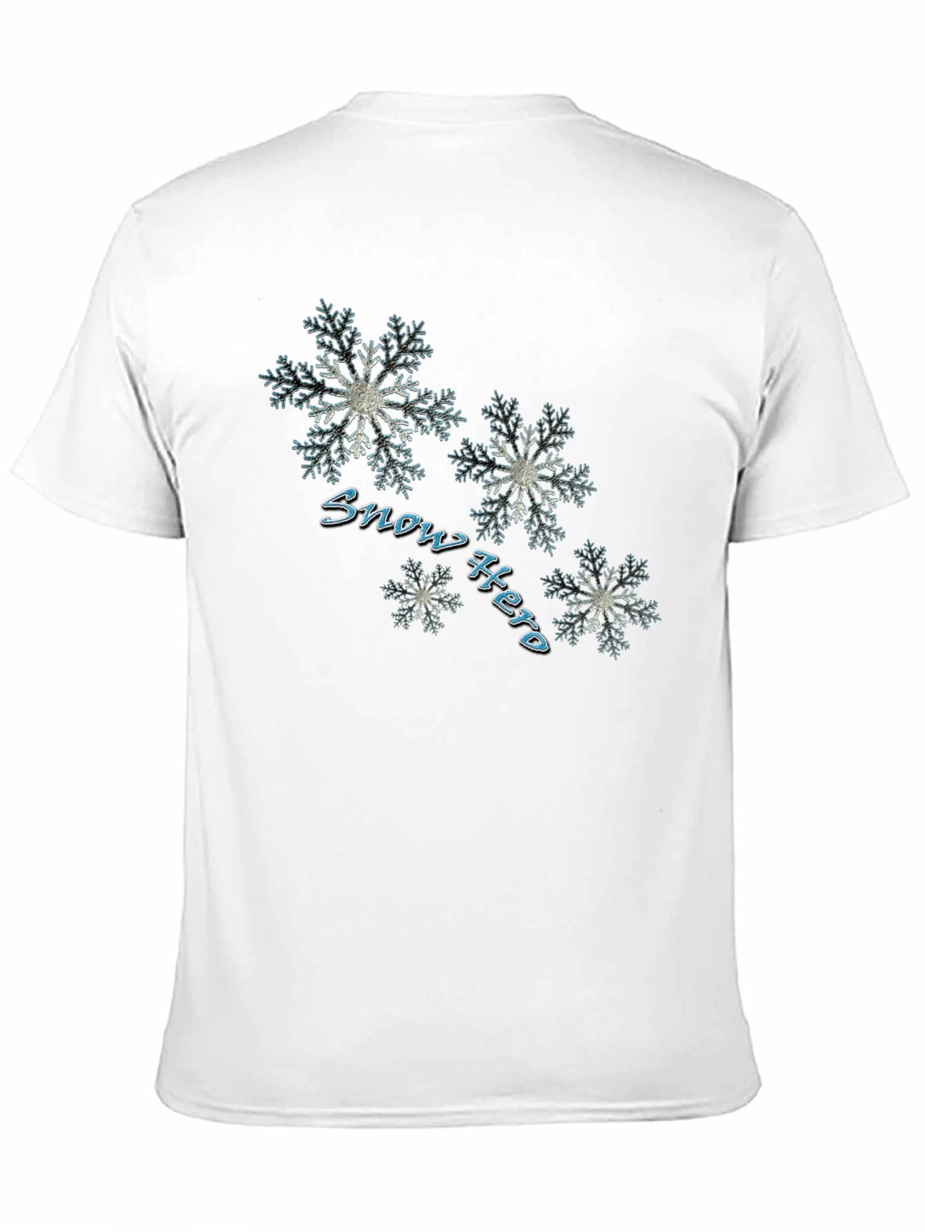 Snow Hero Graphic Print Tee
