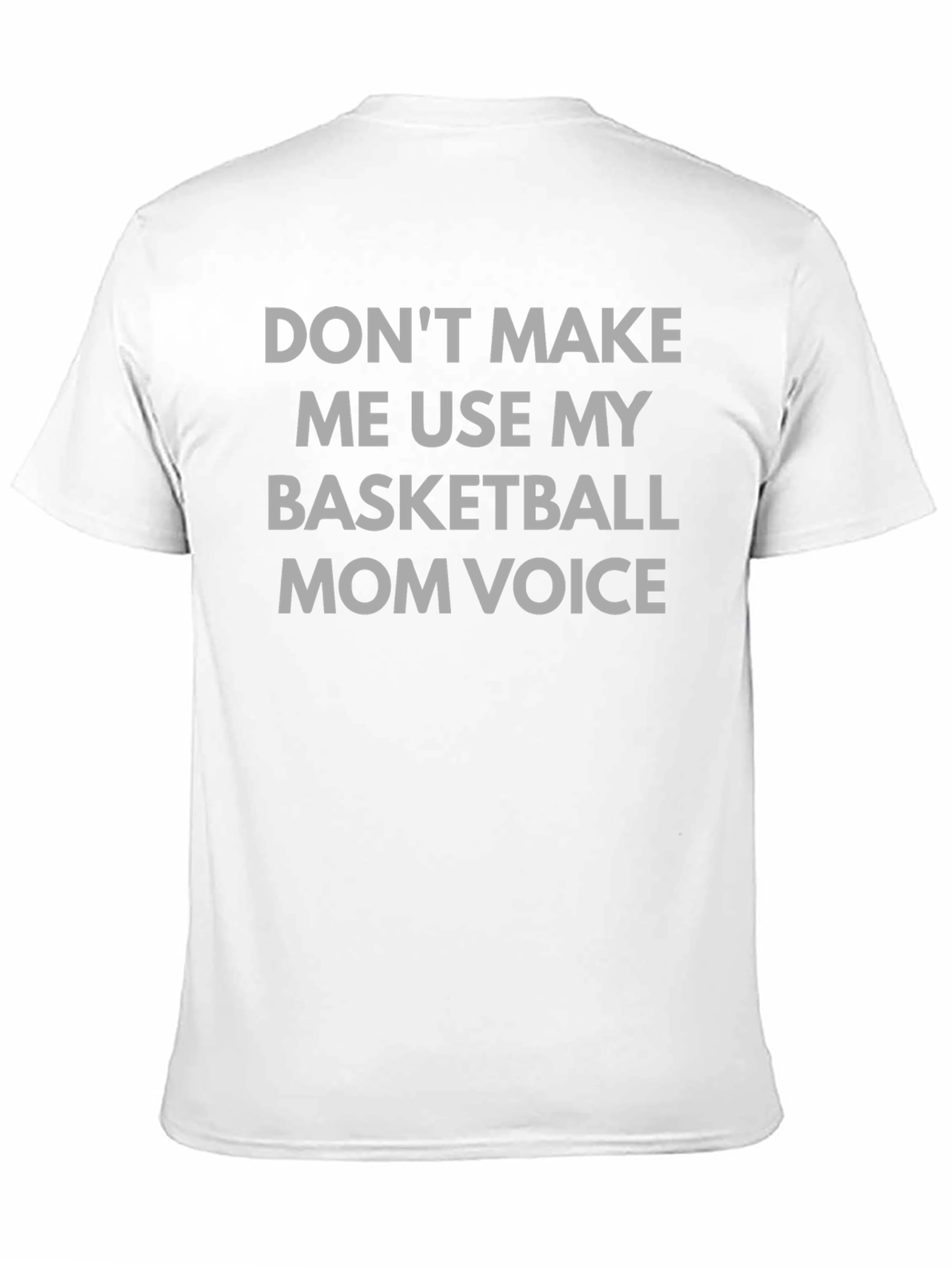 Basketball Mom Voice Graphic T-Shirt
