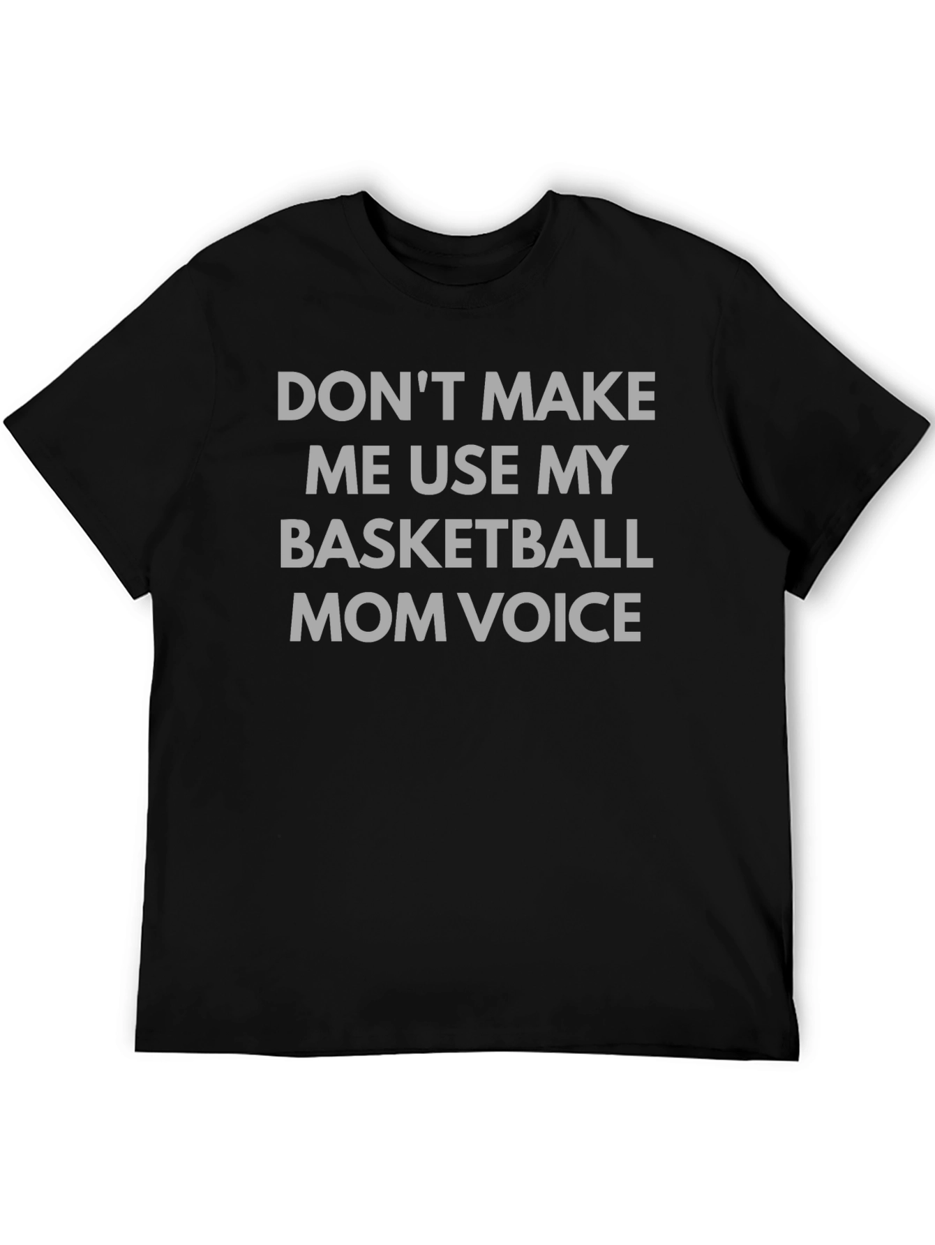 Basketball Mom Voice Graphic T-Shirt