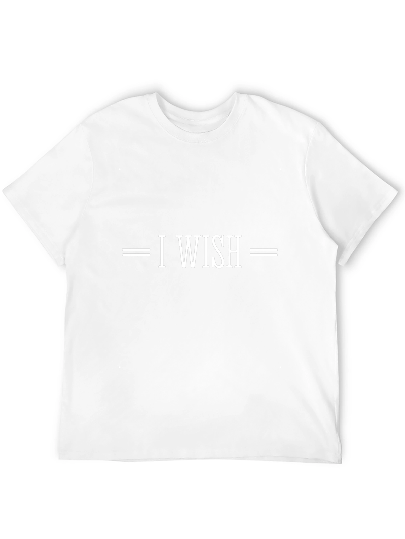 I Wish Graphic T-Shirt | Premium Cotton Tee