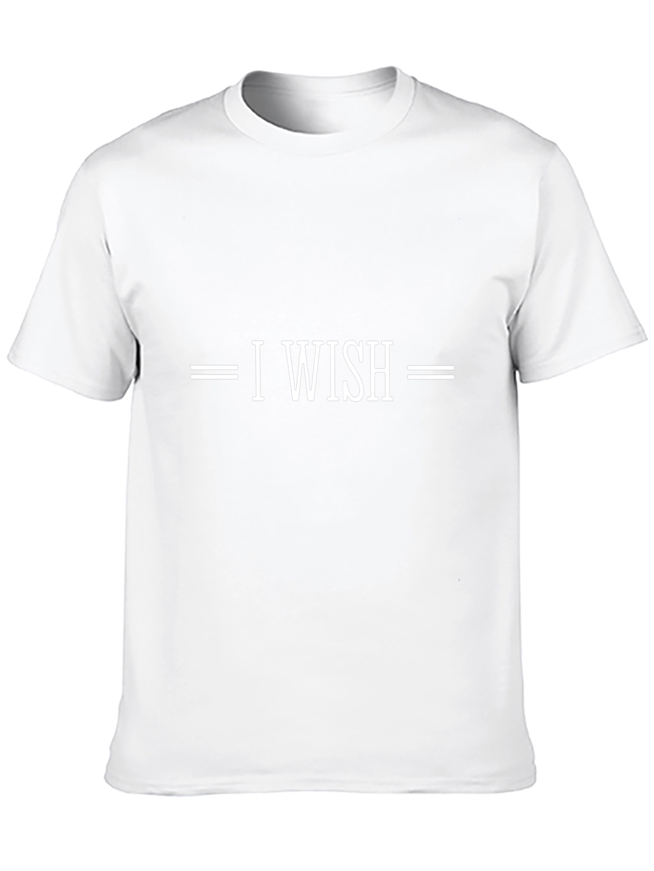 I Wish Graphic T-Shirt | Premium Cotton Tee