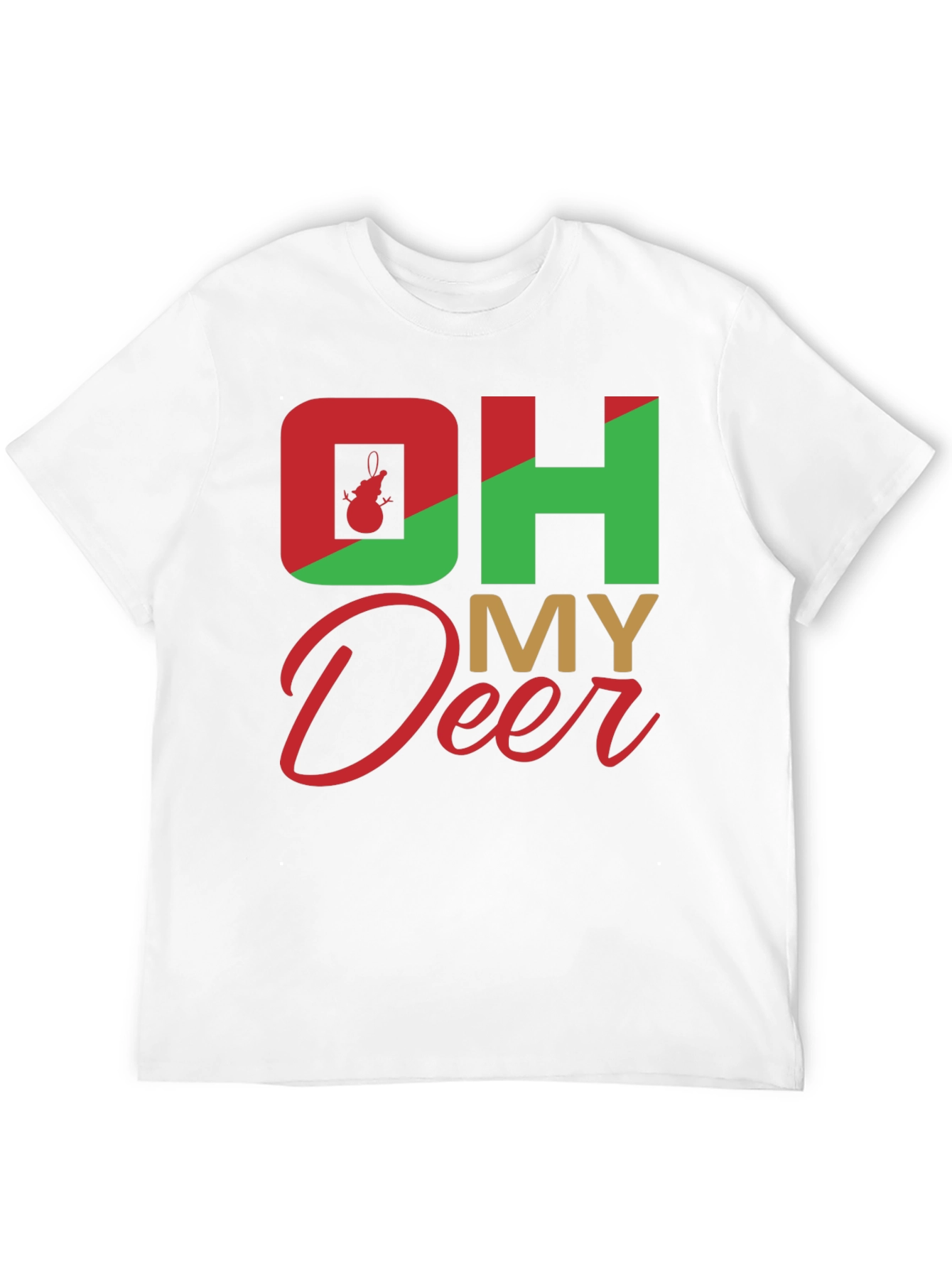 Oh My Deer Christmas T-Shirt