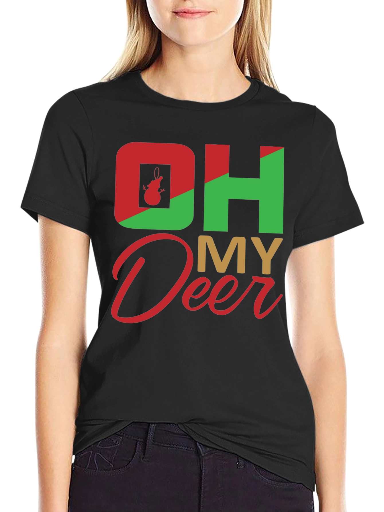Oh My Deer Christmas T-Shirt