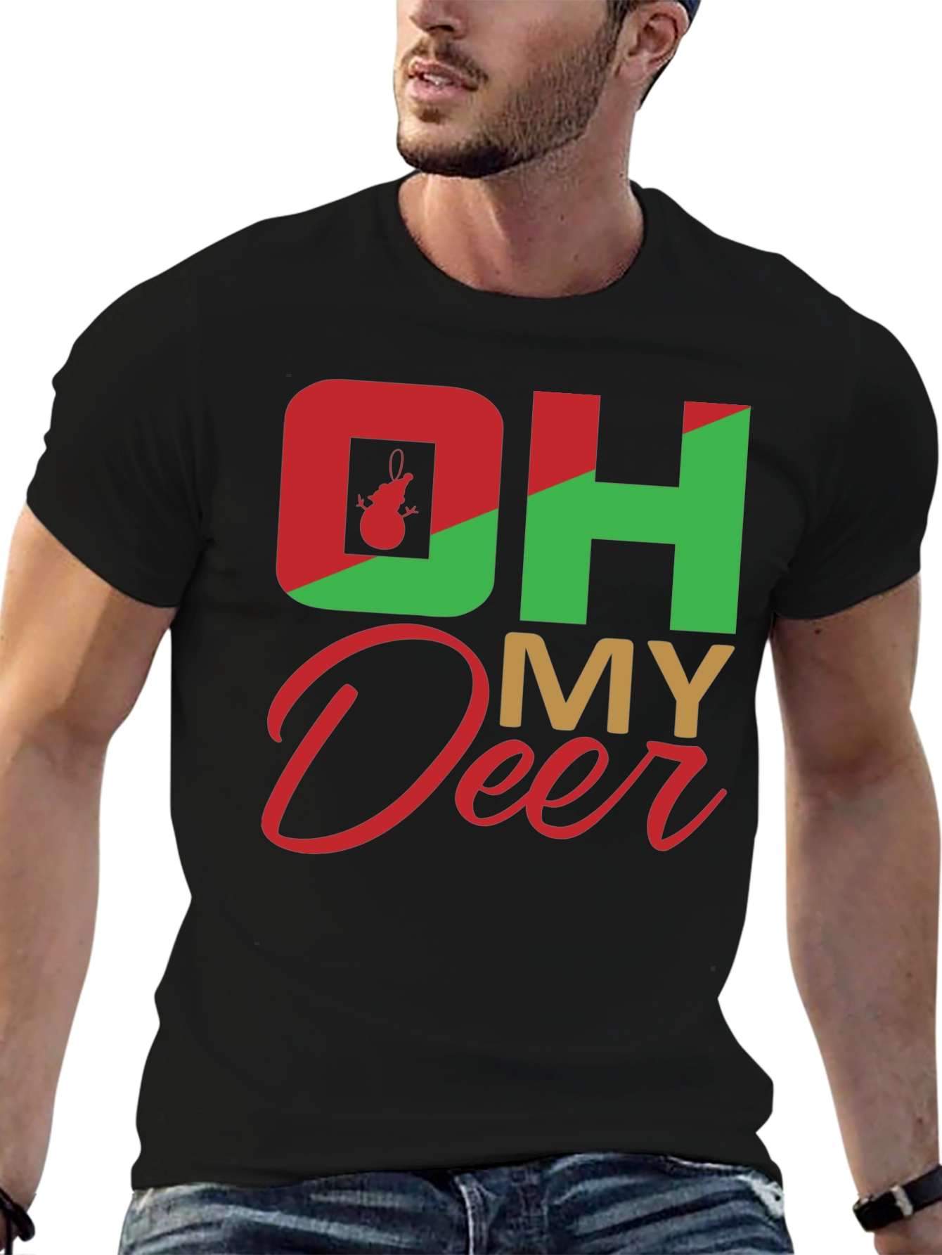 Oh My Deer Christmas T-Shirt