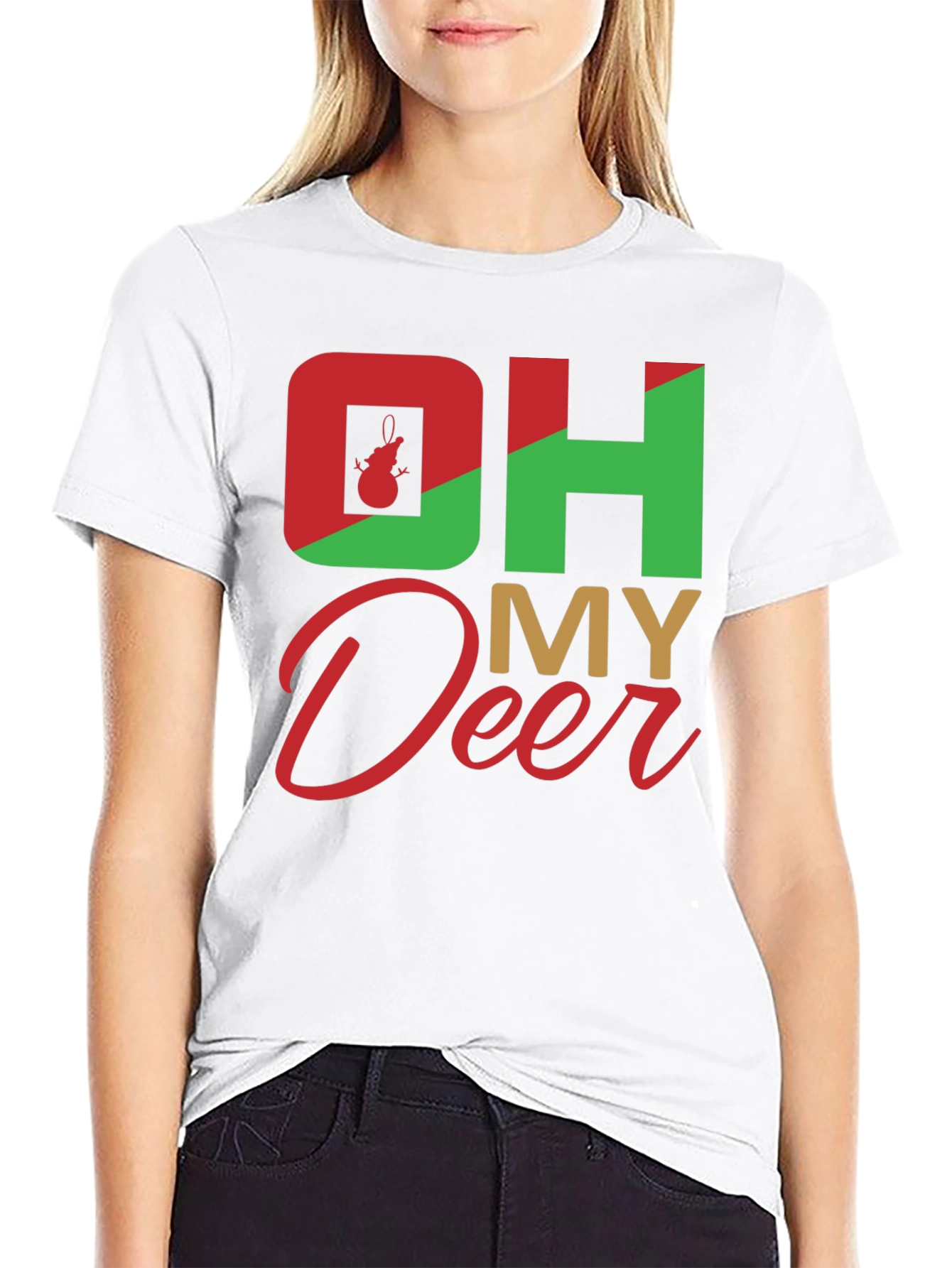 Oh My Deer Christmas T-Shirt