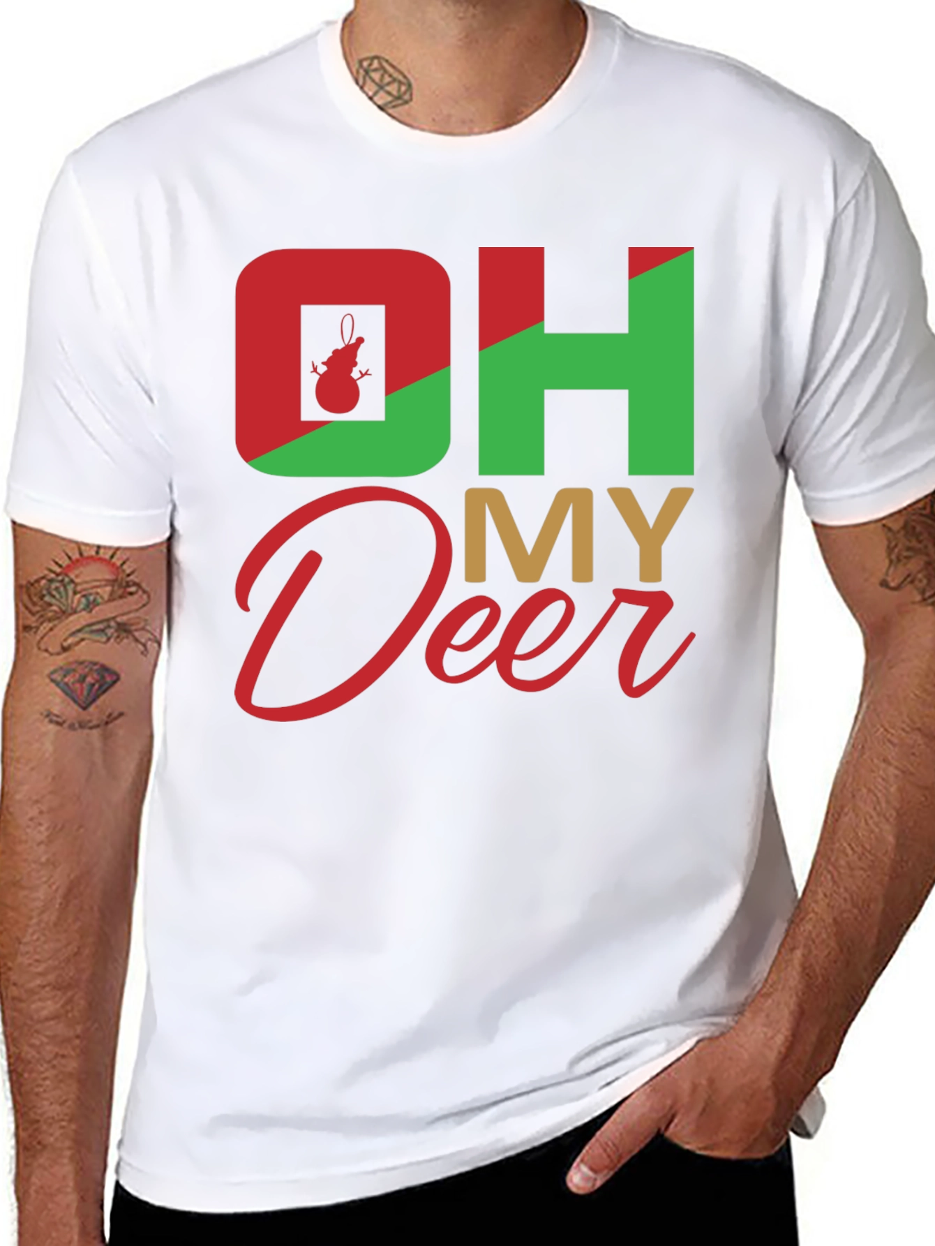 Oh My Deer Christmas T-Shirt