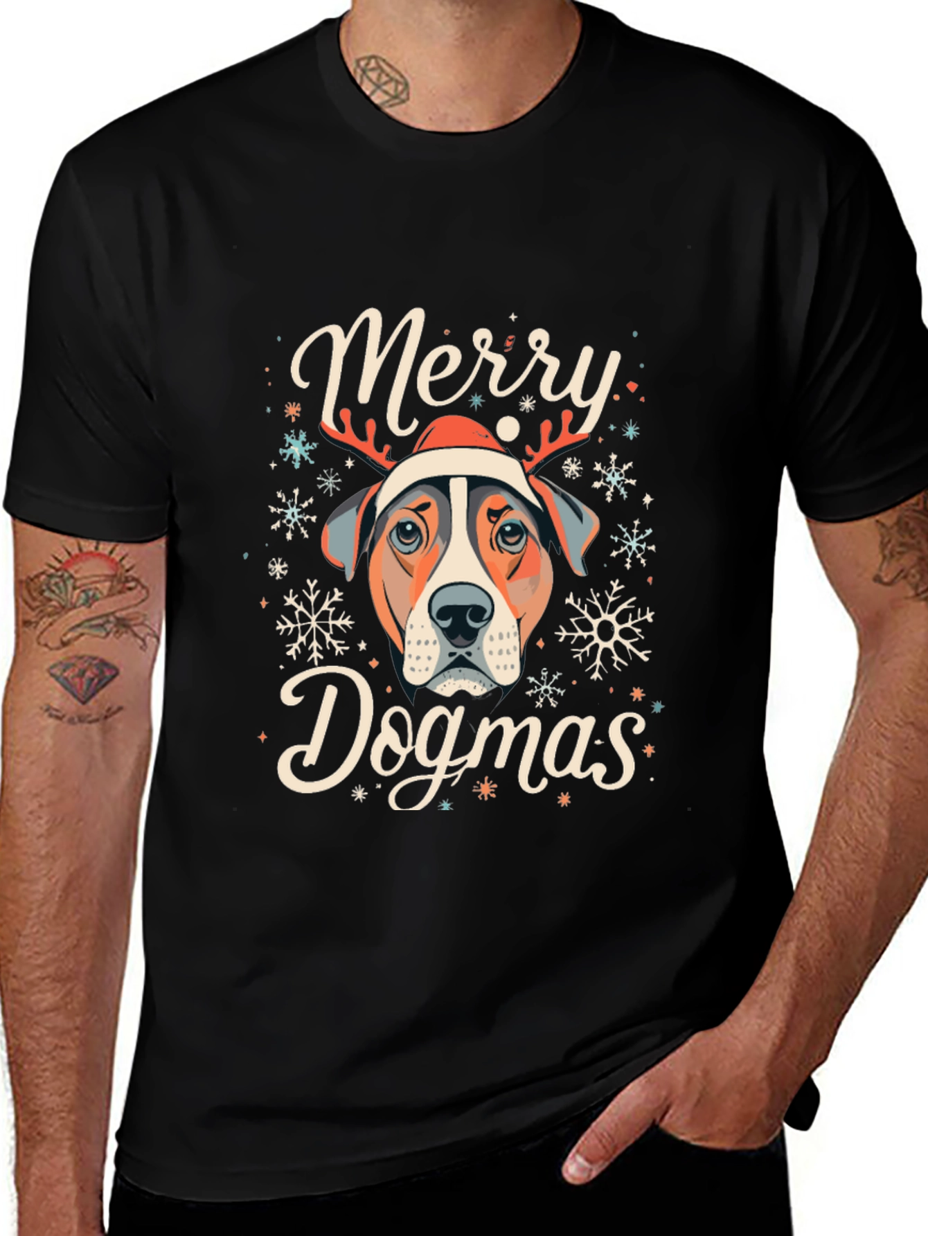 Merry Dogmas Christmas T-Shirt