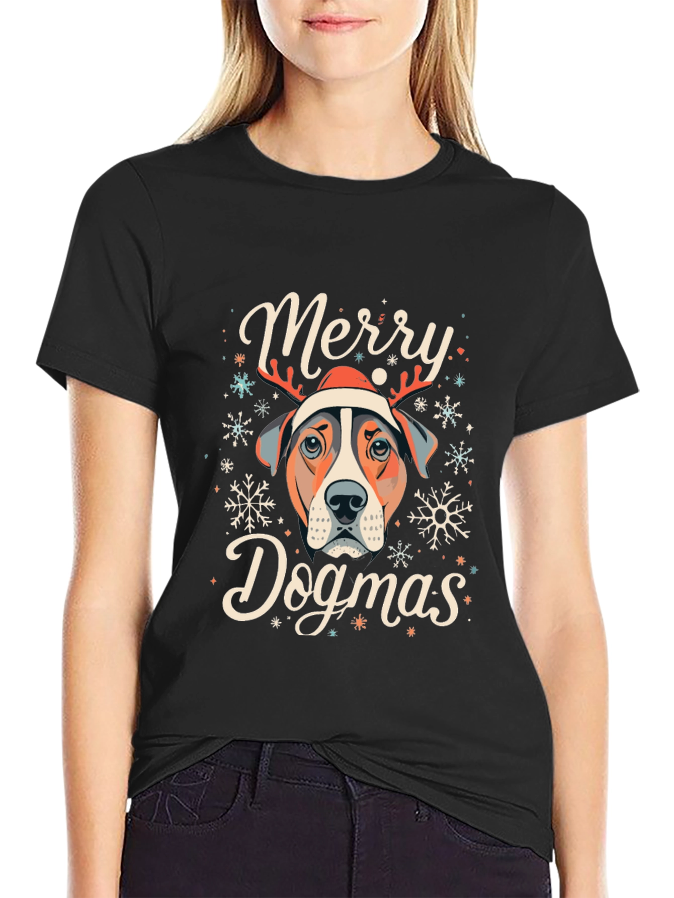 Merry Dogmas Christmas T-Shirt
