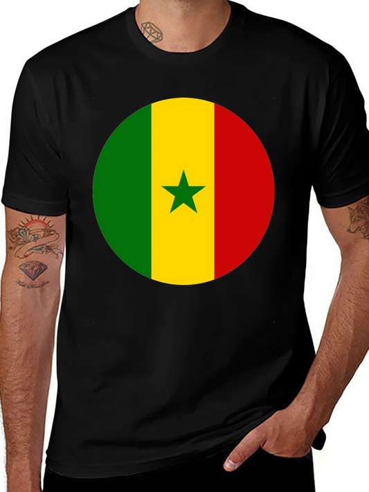 Senegal Flag T-Shirt - Stylish Patriotic Tee