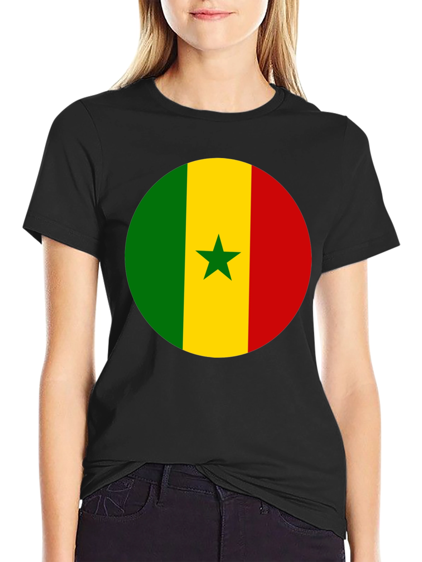 Senegal Flag T-Shirt - Stylish Patriotic Tee