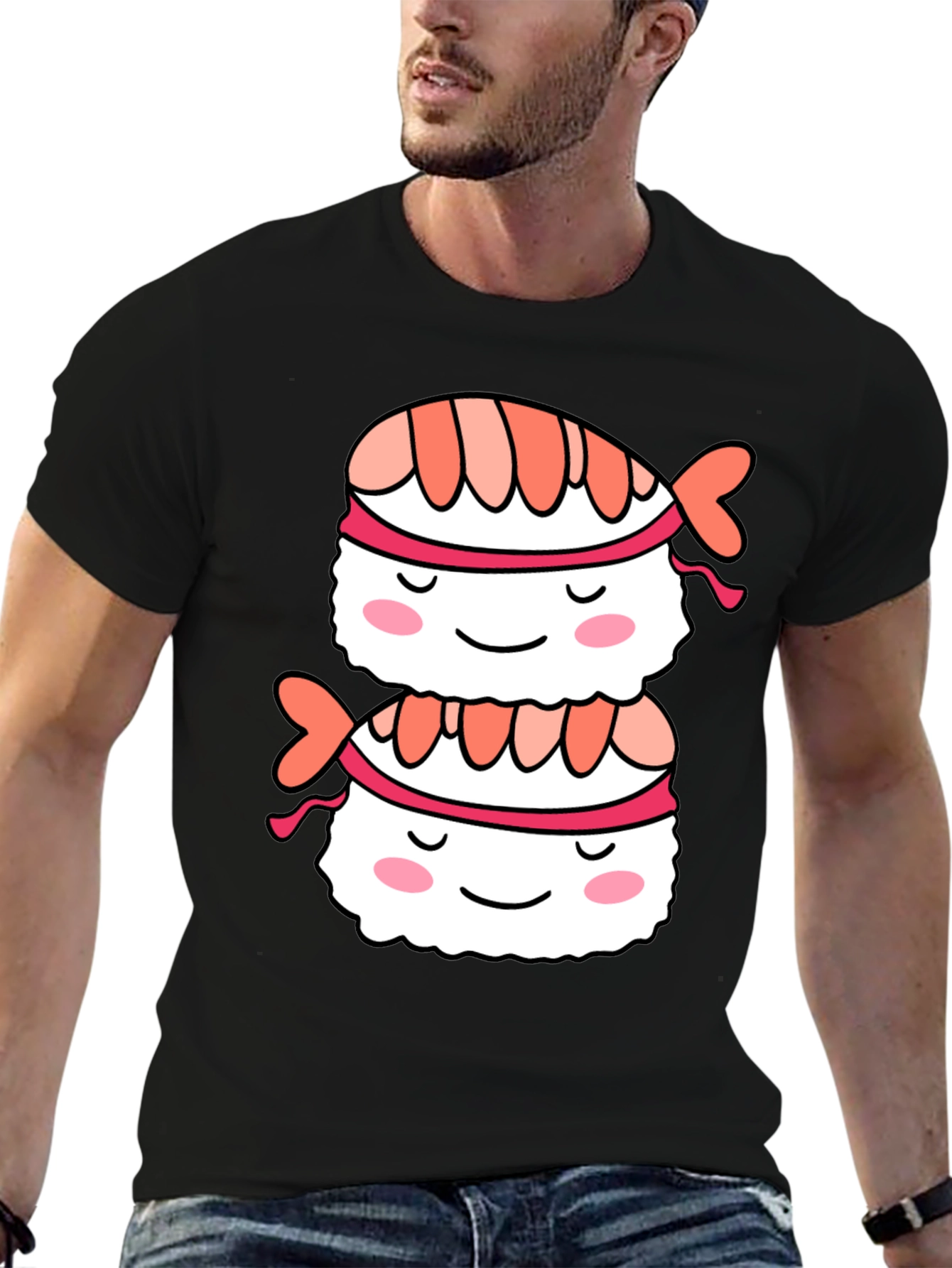 Sushi Stack Tee - Kawaii Foodie Fashion