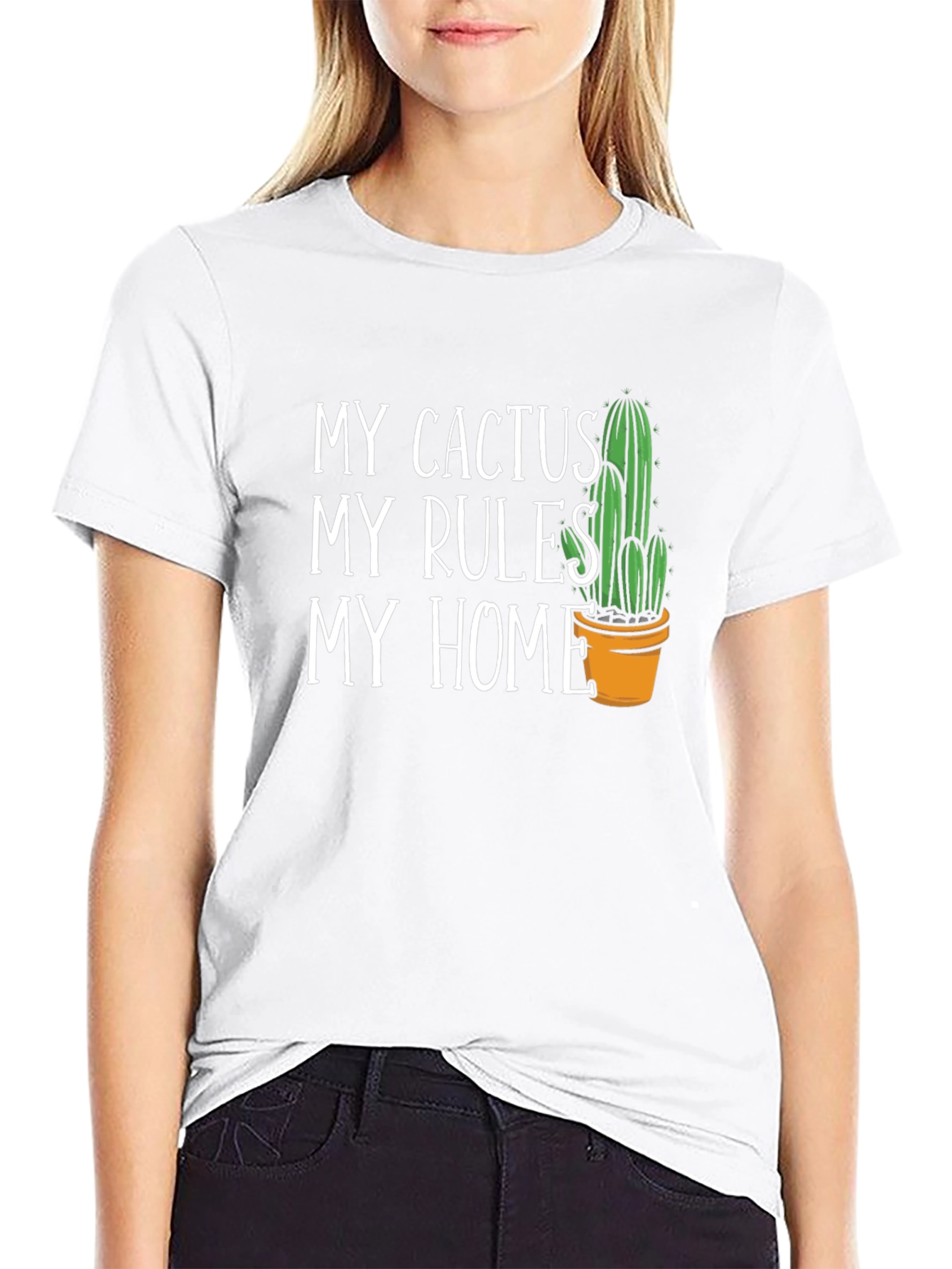My Cactus My Rules My Home Graphic T-Shirt