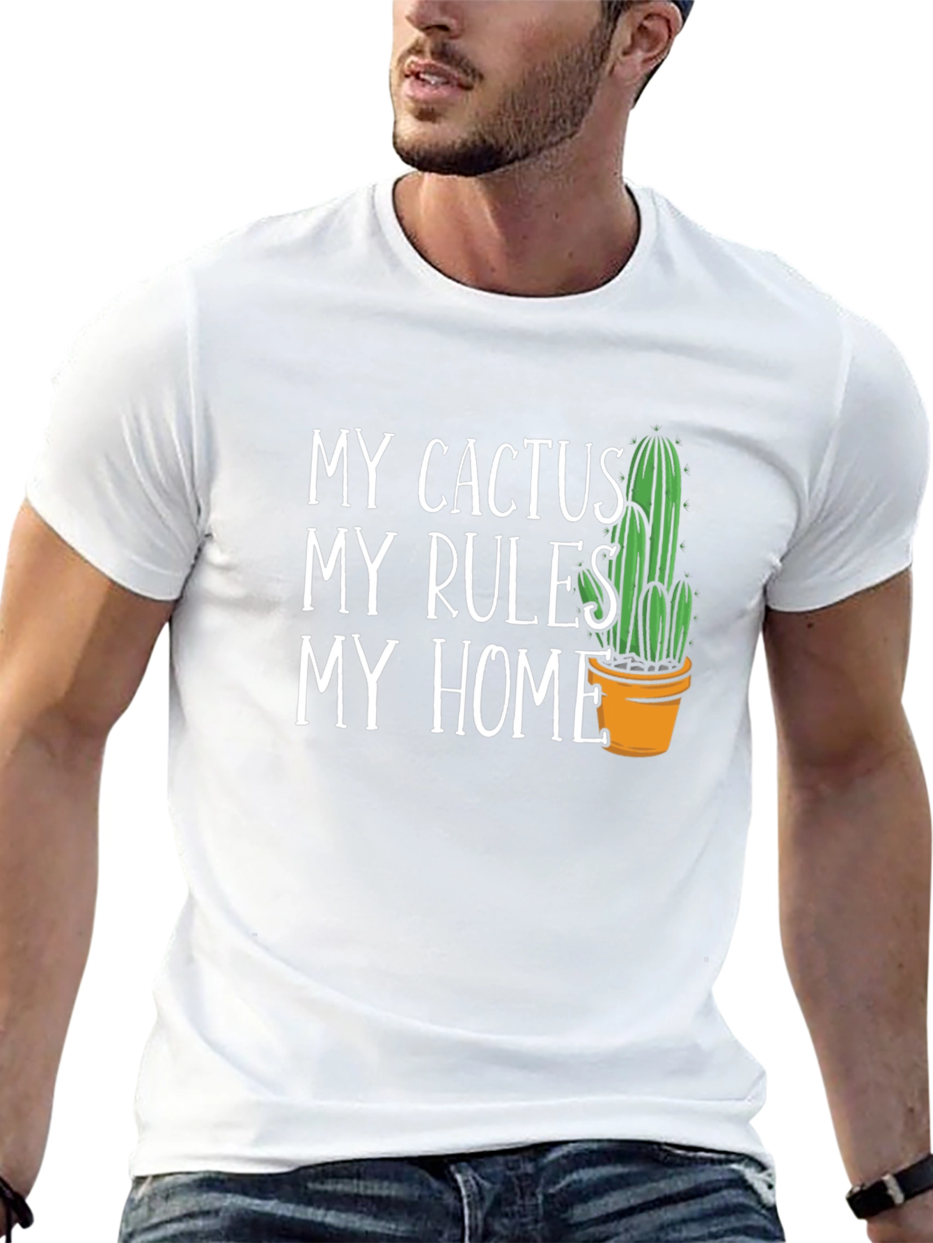 My Cactus My Rules My Home Graphic T-Shirt