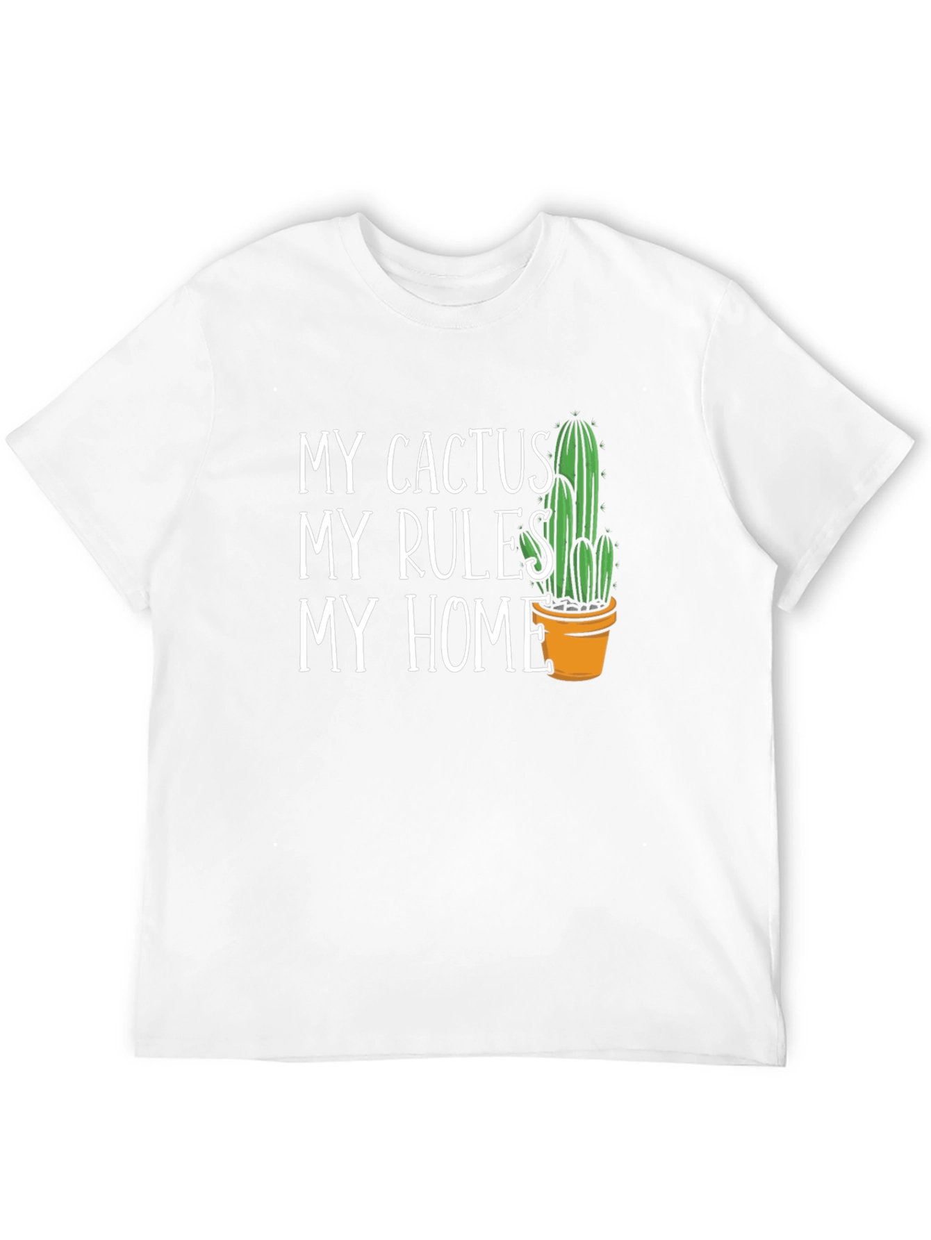 My Cactus My Rules My Home Graphic T-Shirt