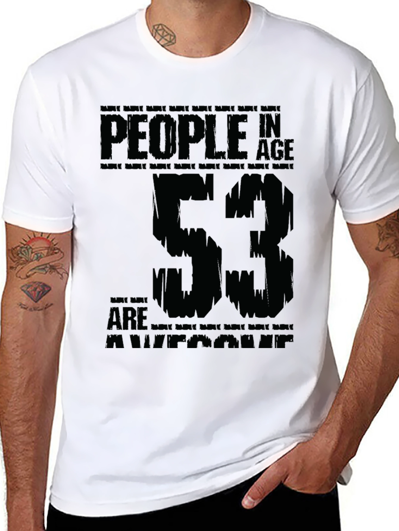 Awesome 53 Year Old T-Shirt
