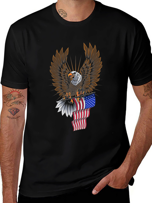 American Eagle Graphic Tee - Patriotic Style