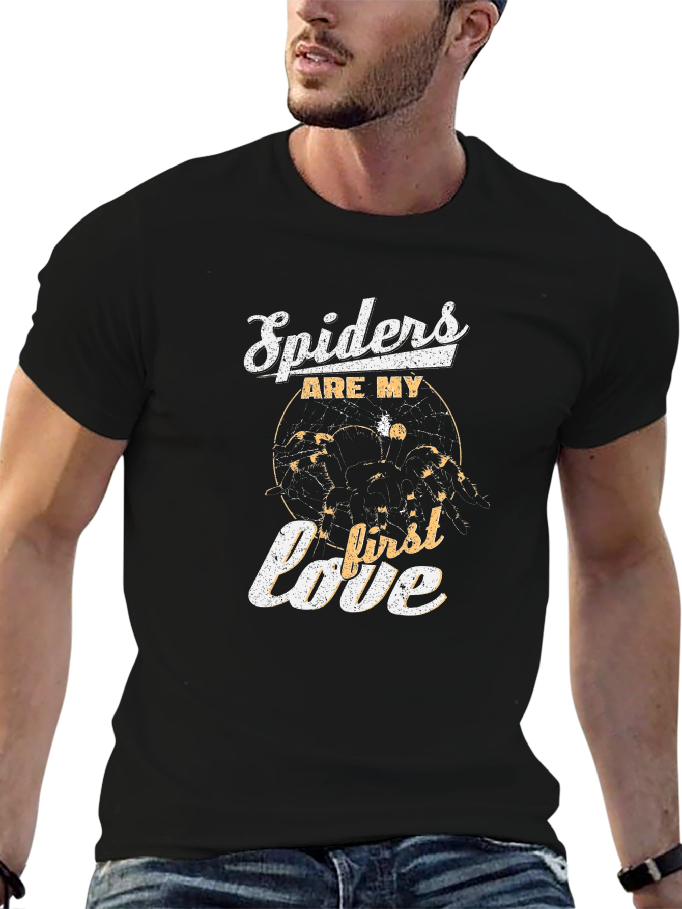 Spiders Are My First Love Graphic Tee