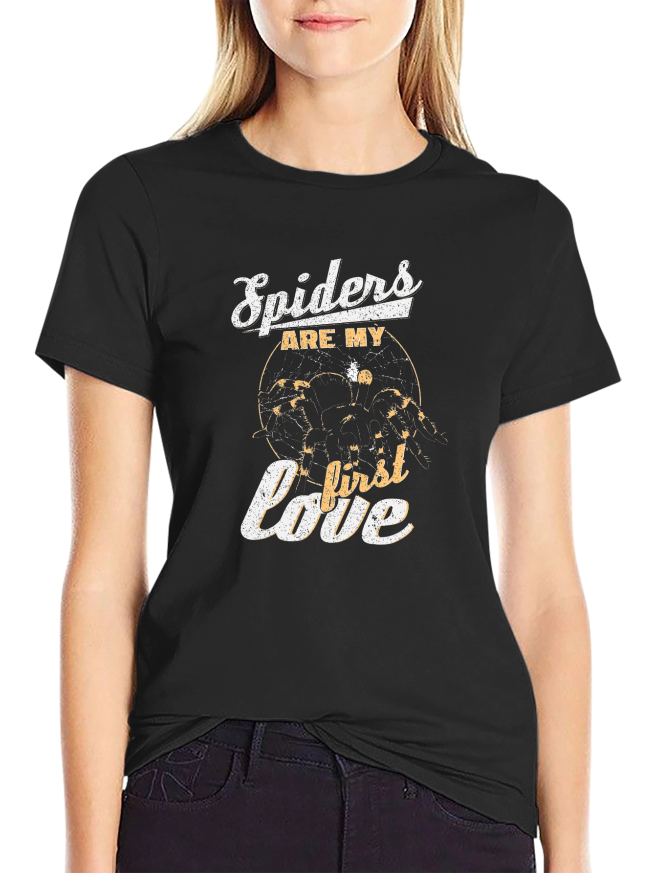 Spiders Are My First Love Graphic Tee