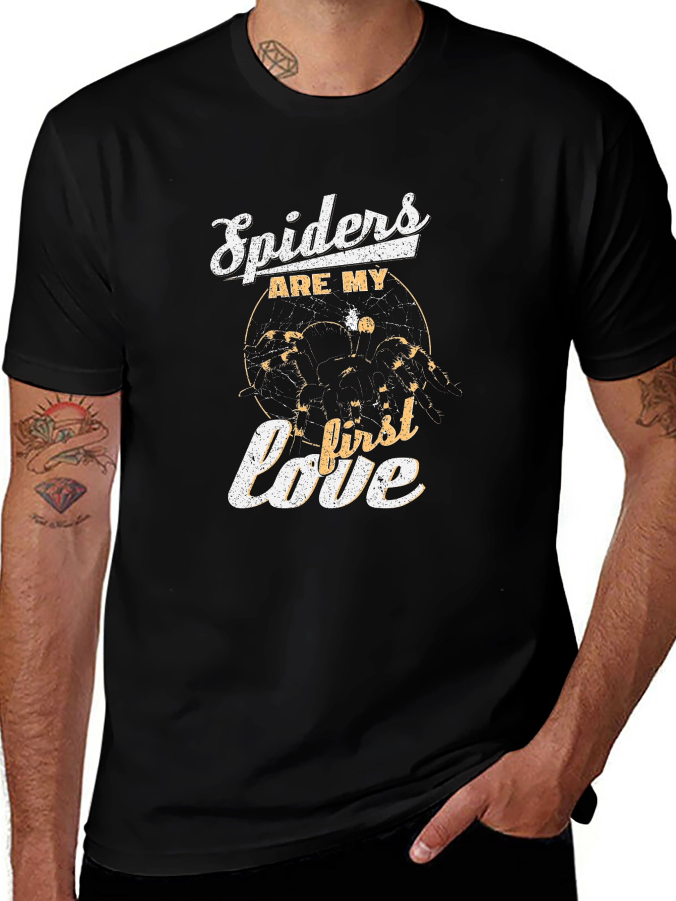 Spiders Are My First Love Graphic Tee