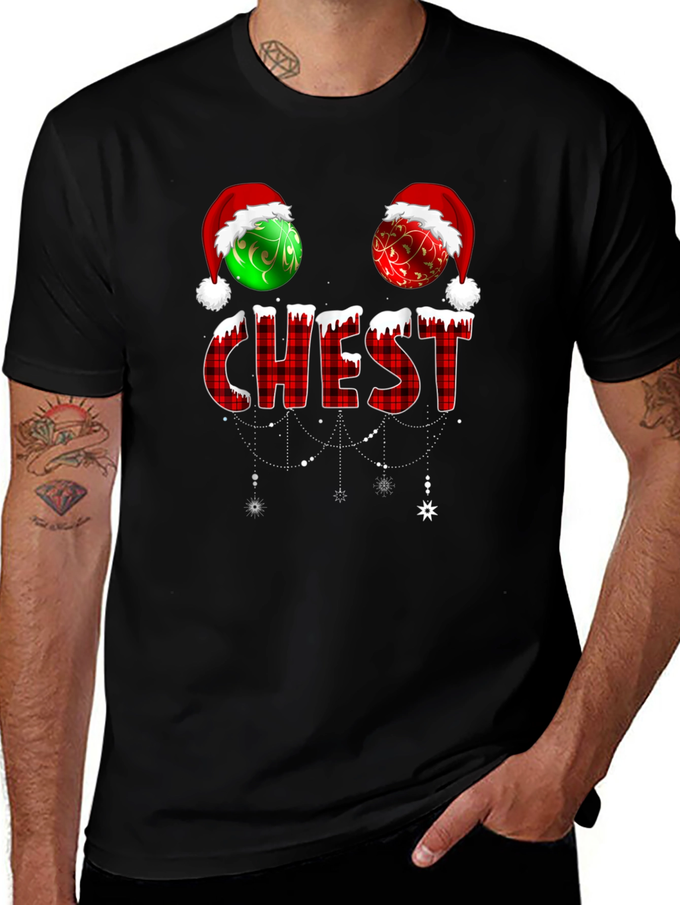 Christmas Chest Festive T-Shirt