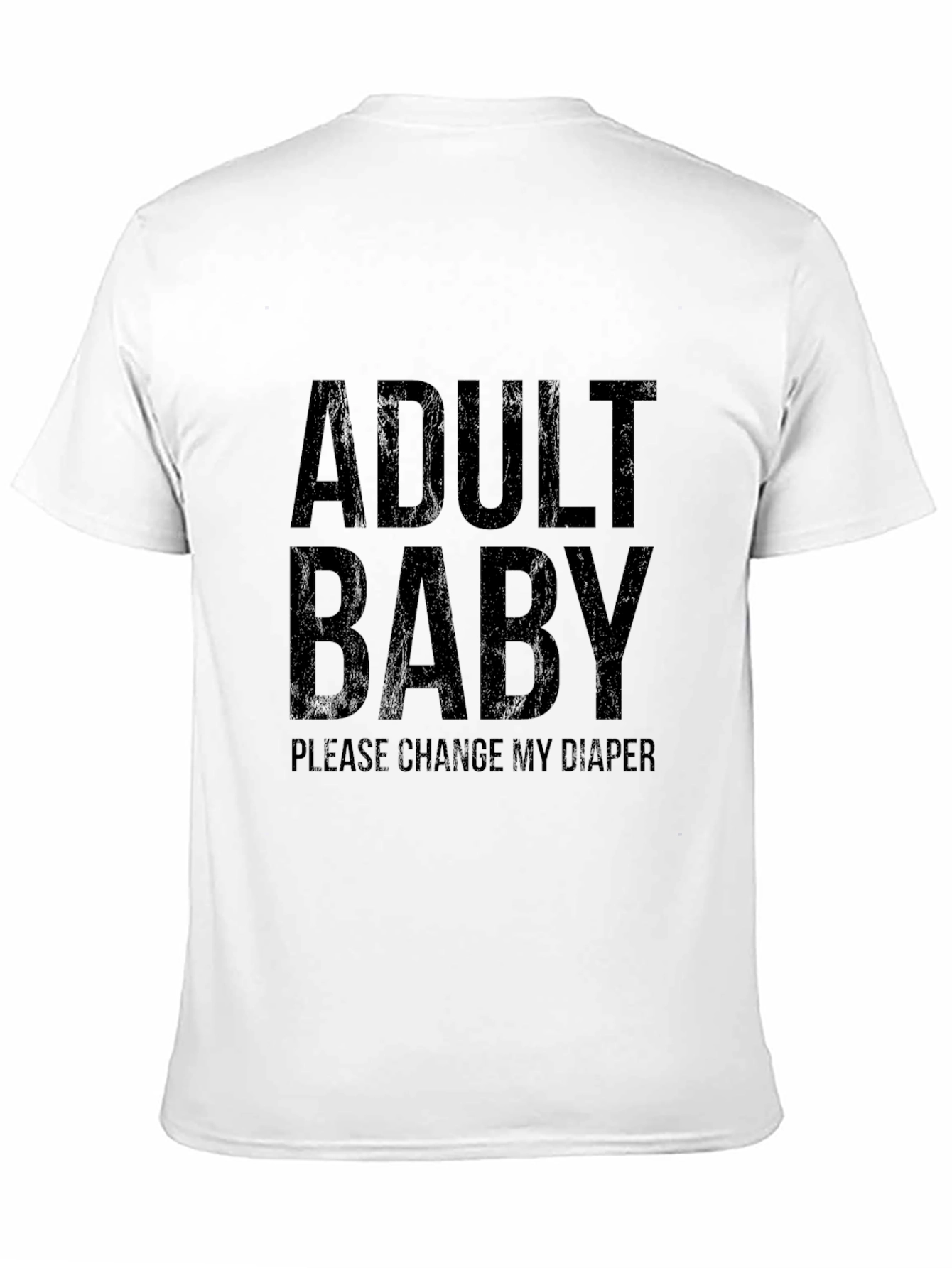 Adult Baby T-Shirt - Funny Novelty Tee