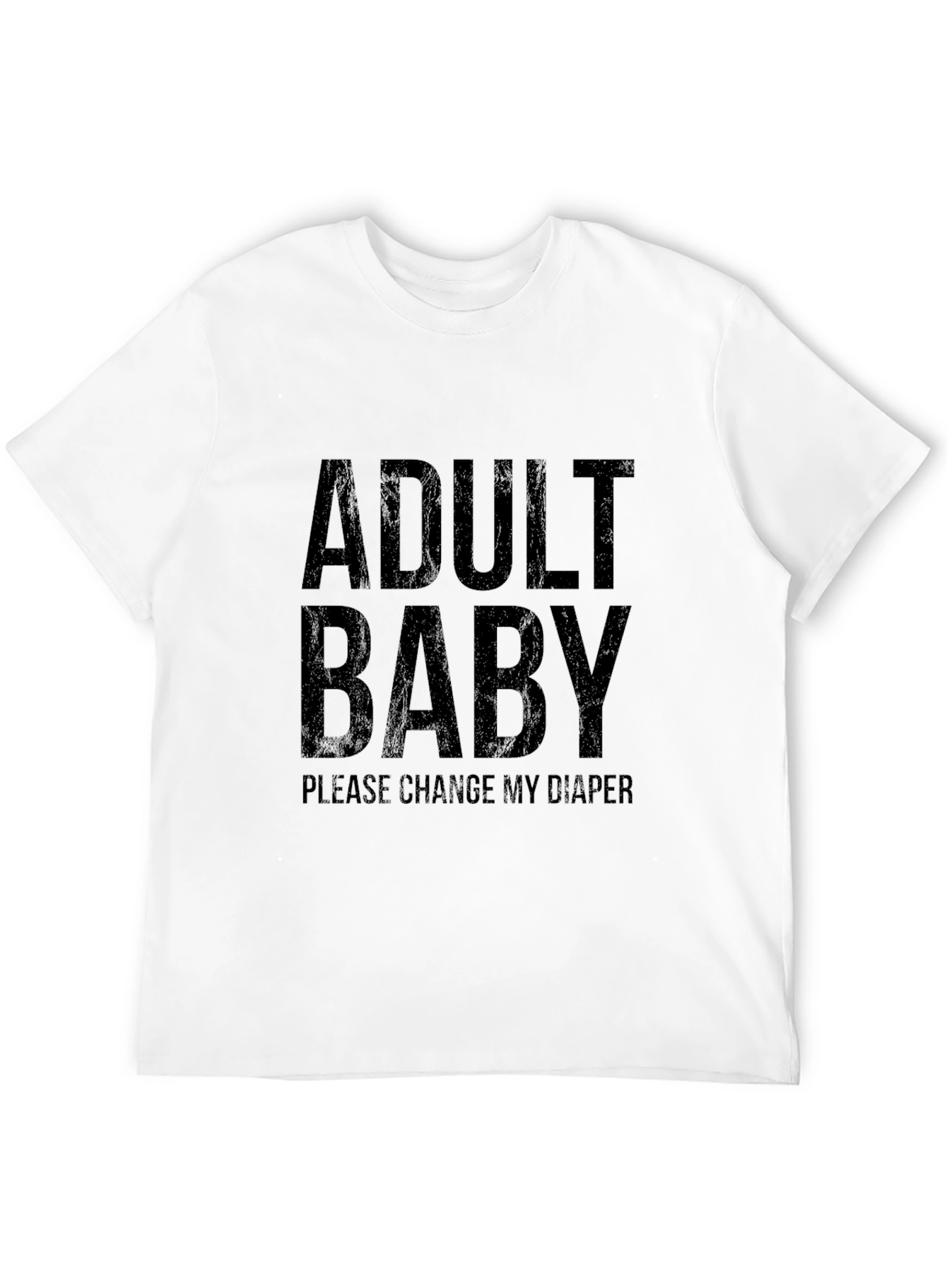 Adult Baby T-Shirt - Funny Novelty Tee